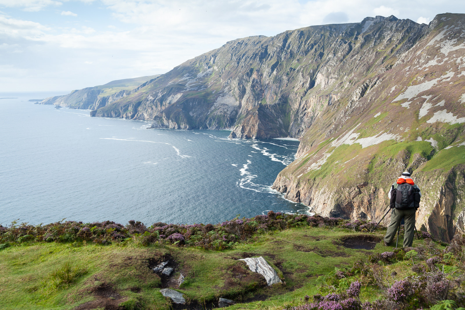 Cliffs at Slieve League, Co. Donegal, Ireland