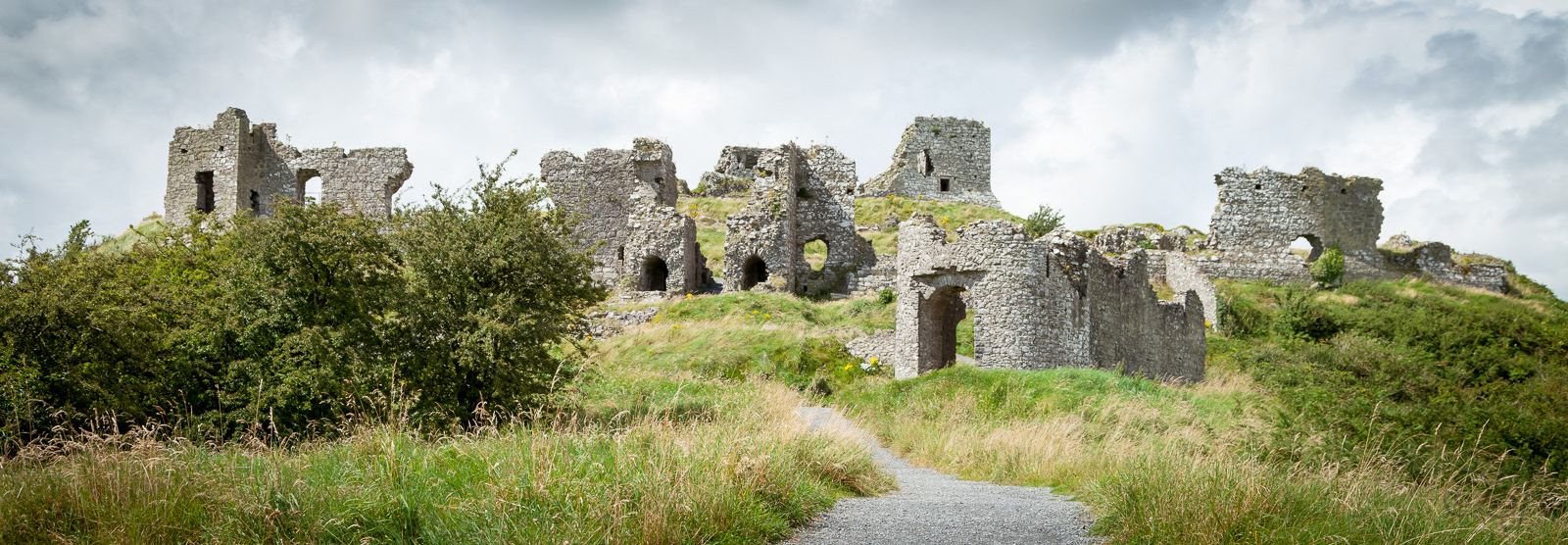 Rock of Dunamase Castle ruins, Co. Laois, Ireland