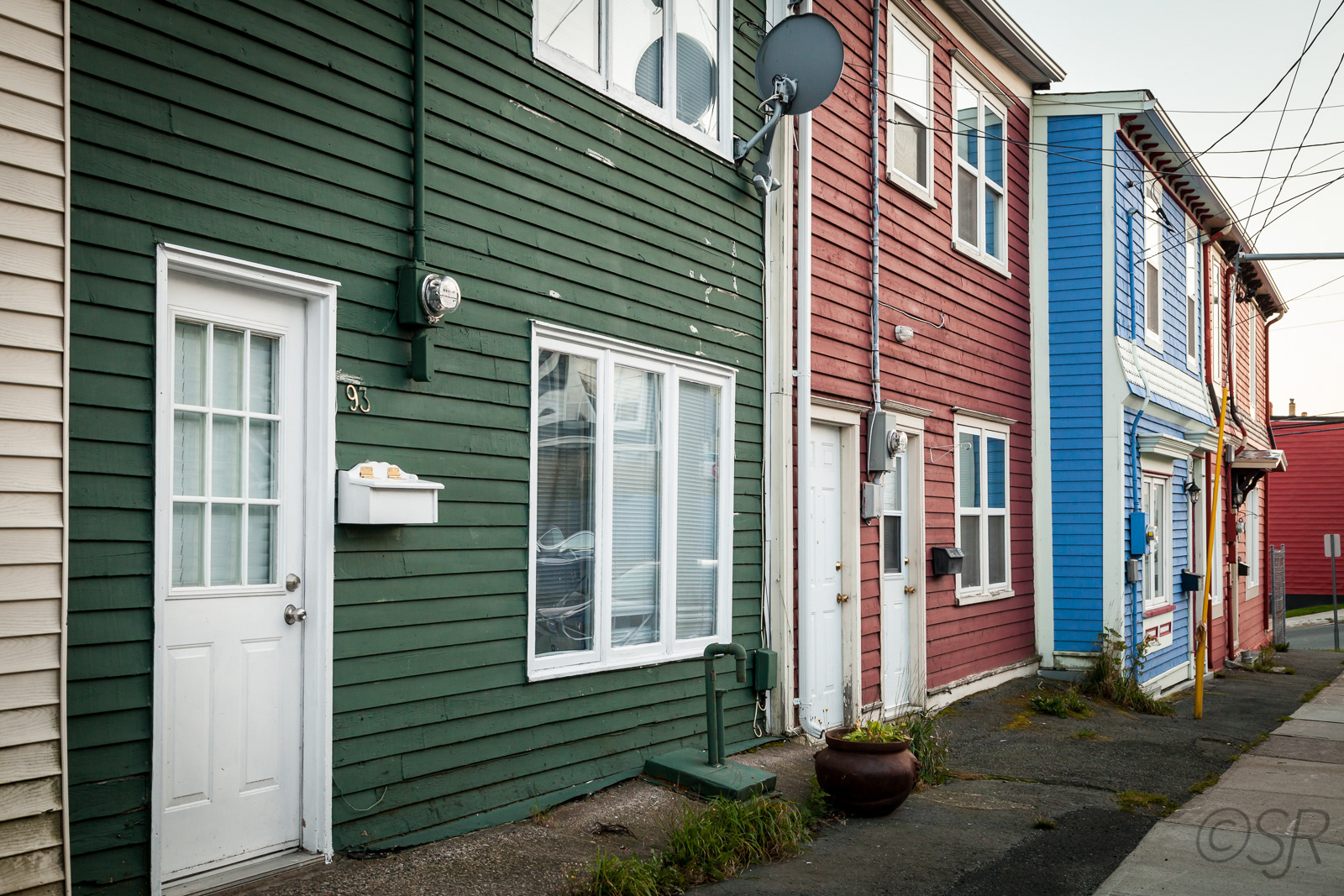 The streets of St. John's
