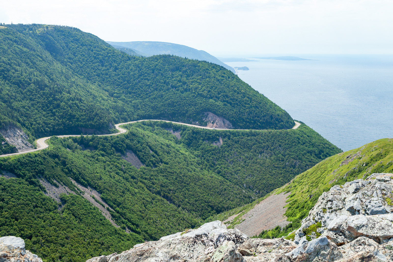 From the top of the Skyline Trail, Cape Breton Highlands National Park, Cabot Trail, NS