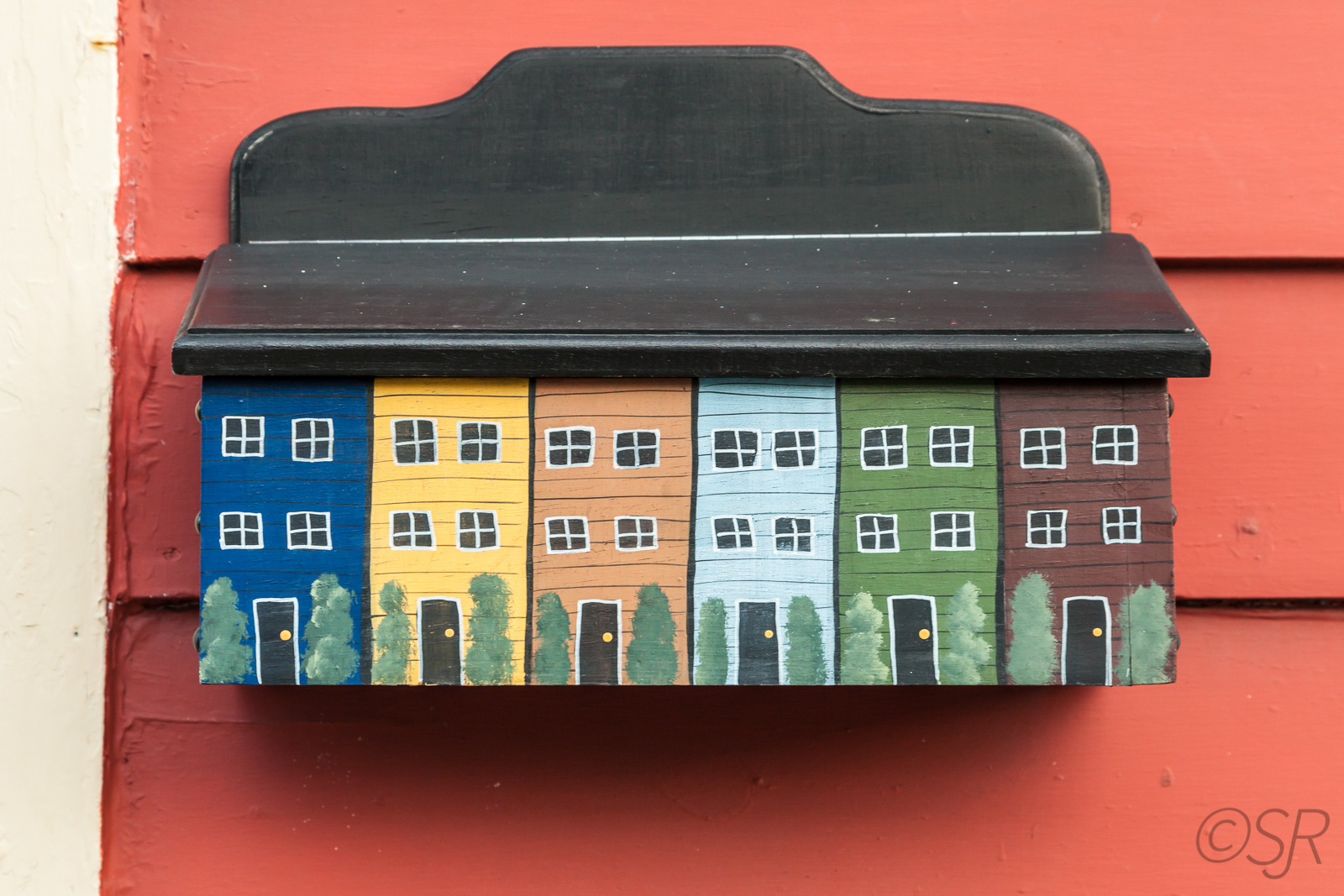 Colourful mailbox in St. John's