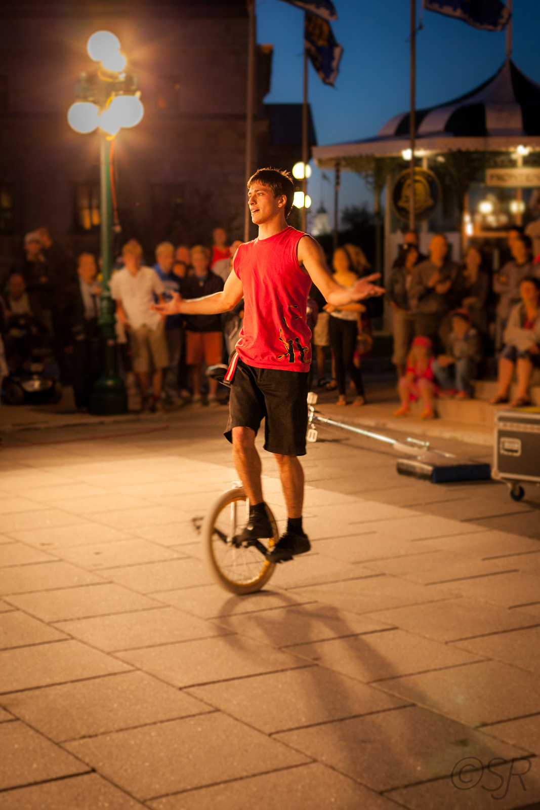 Street performer, Quebec City