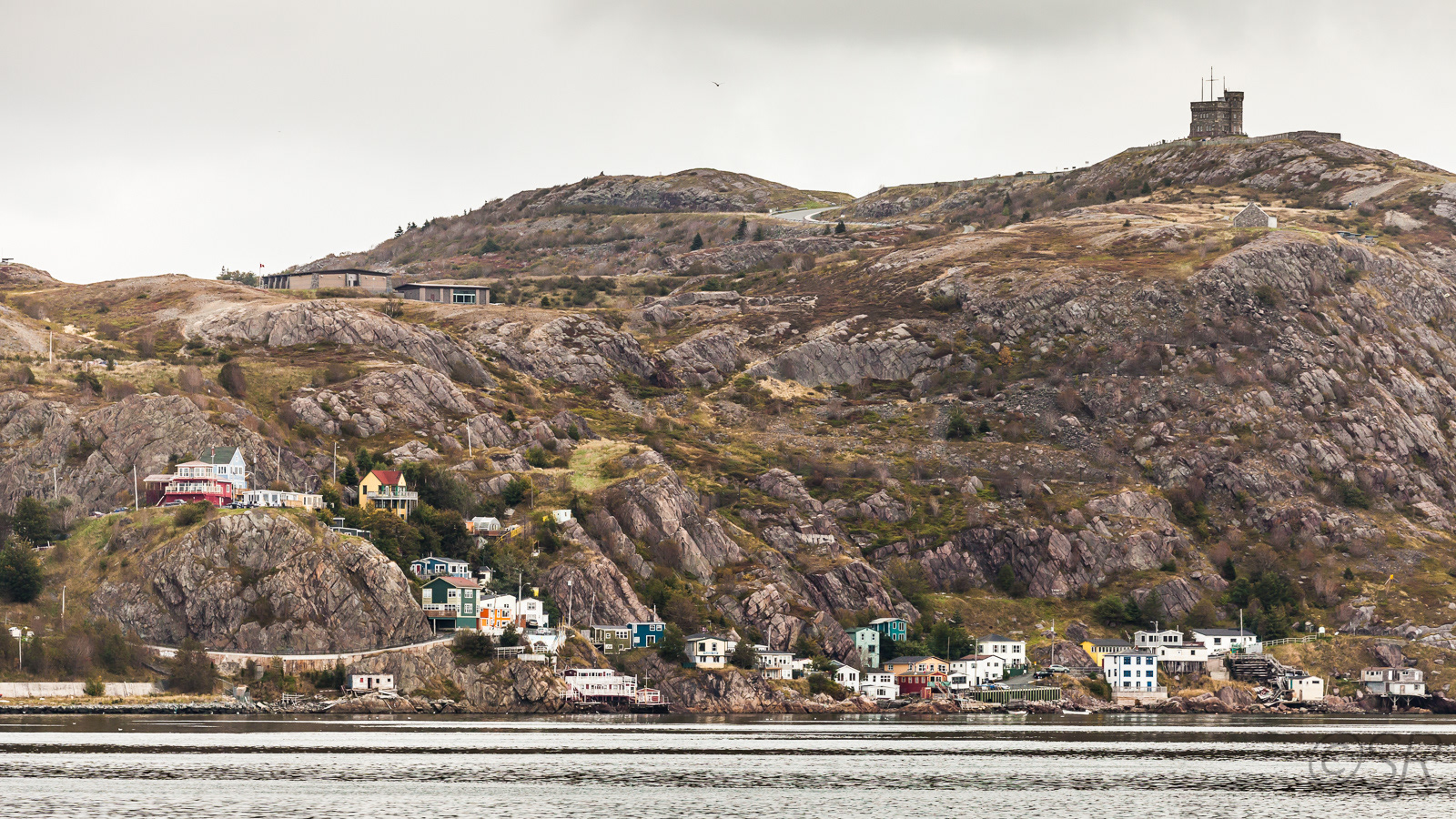 View of Signal Hill from St. John's Harbour