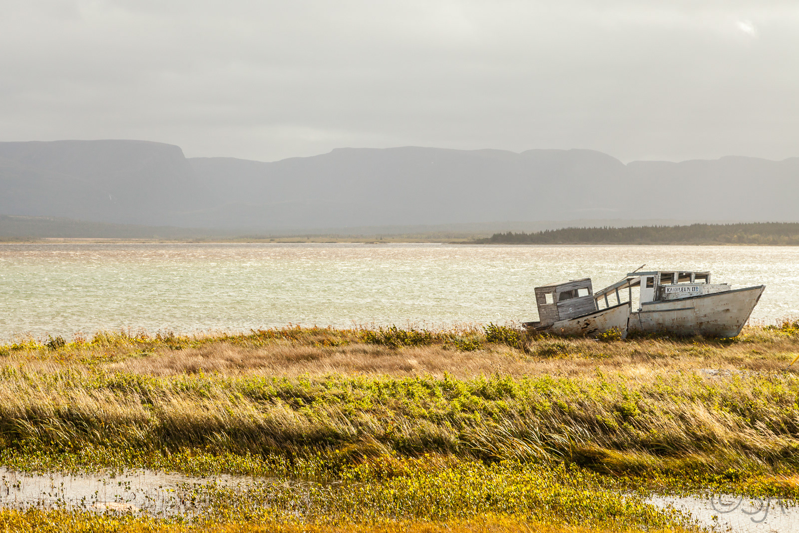 View of the mountains from Parson's Pond