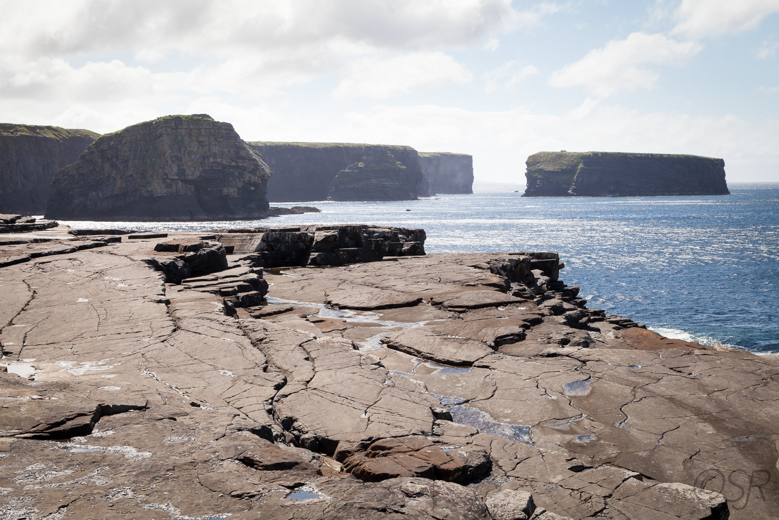 Cliffs at Kilkee, Co. Clare, Ireland