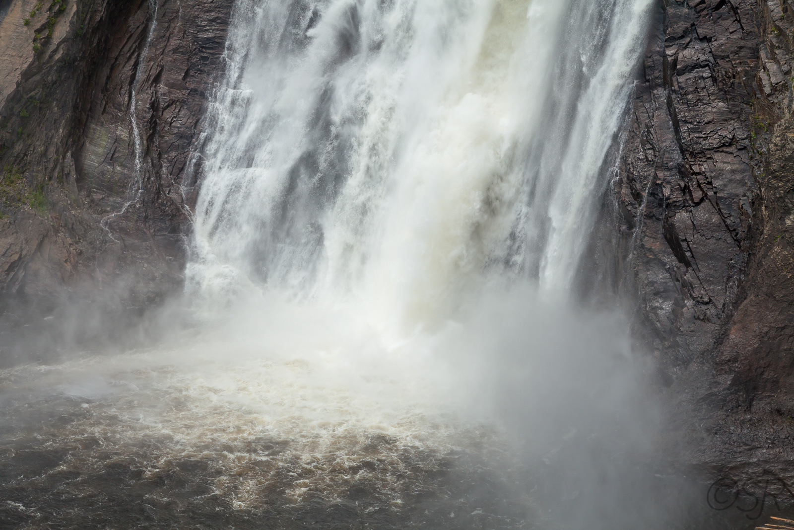 Montmorency Falls bridge, Quebec