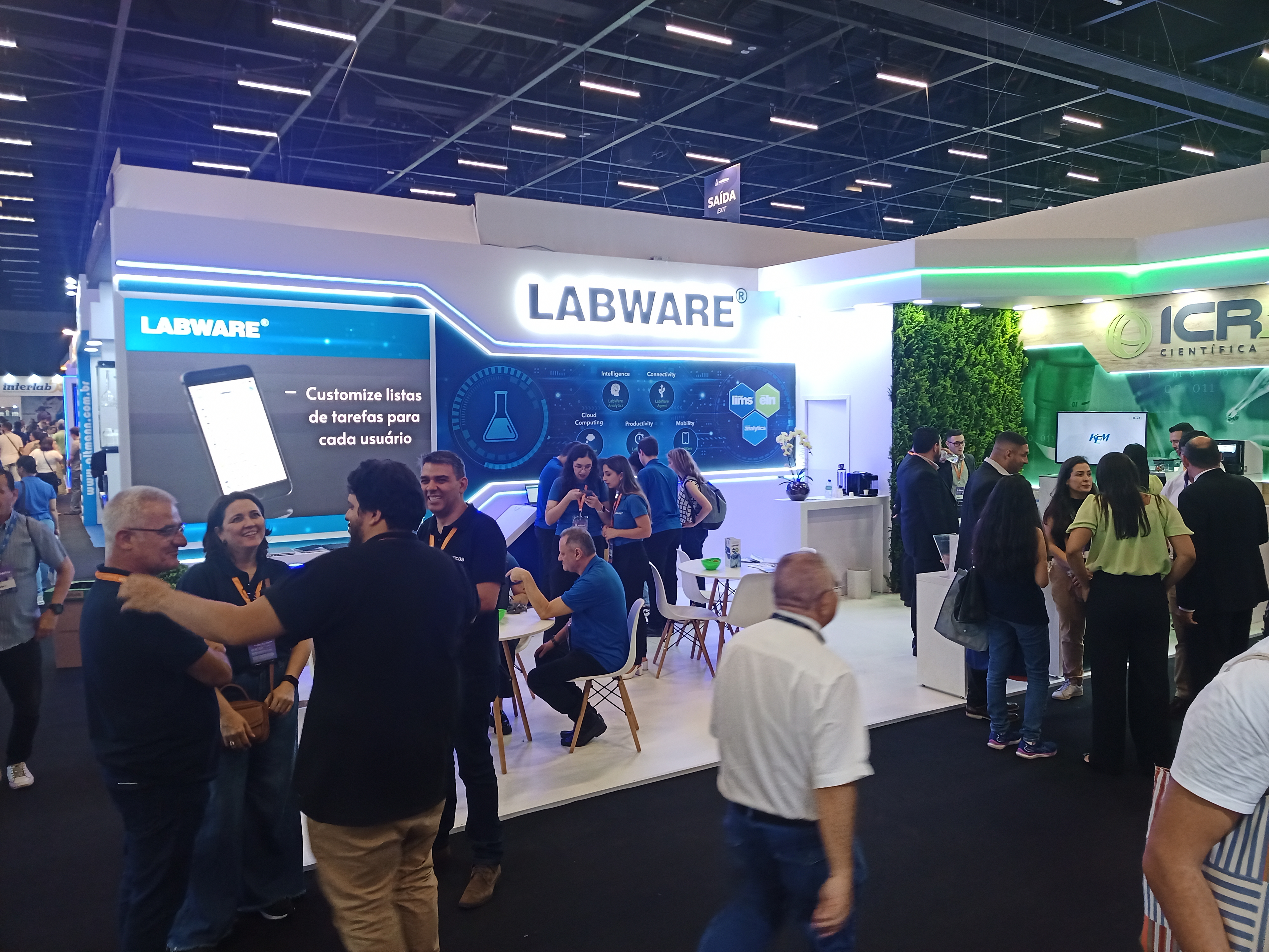 Estande Labware e ICR3