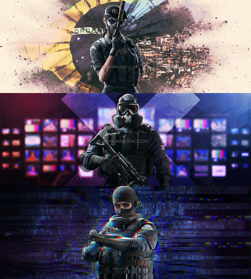 Rainbow Six Banners