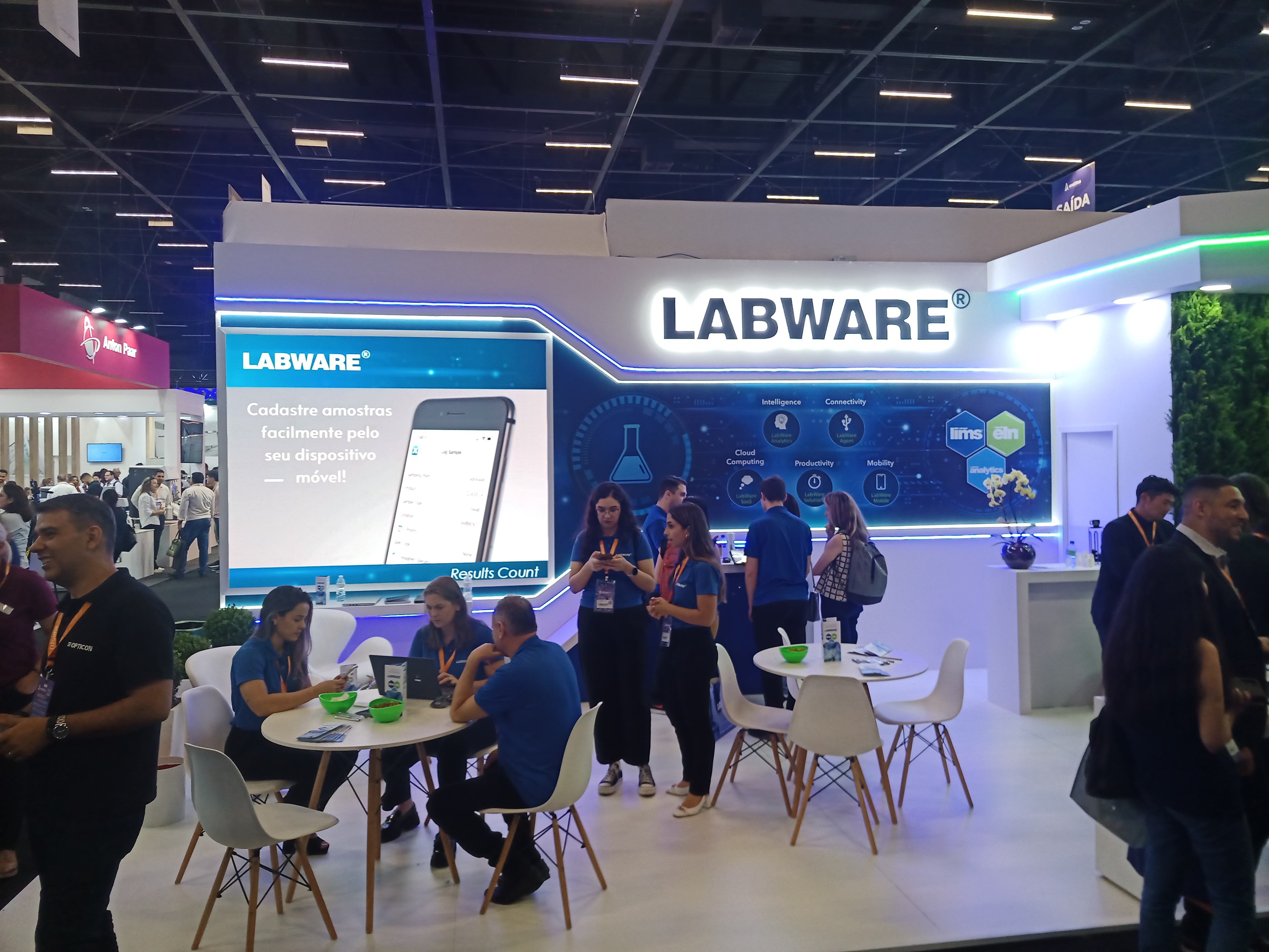 Estande Labware e ICR3