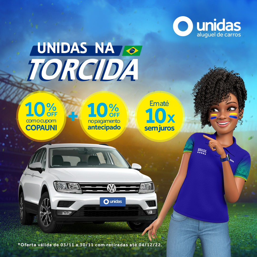 Criação do KV - Copa 2022 Torcida Unidas