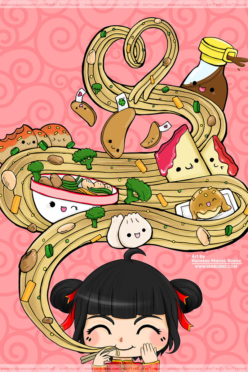 Food art - Yakissoba