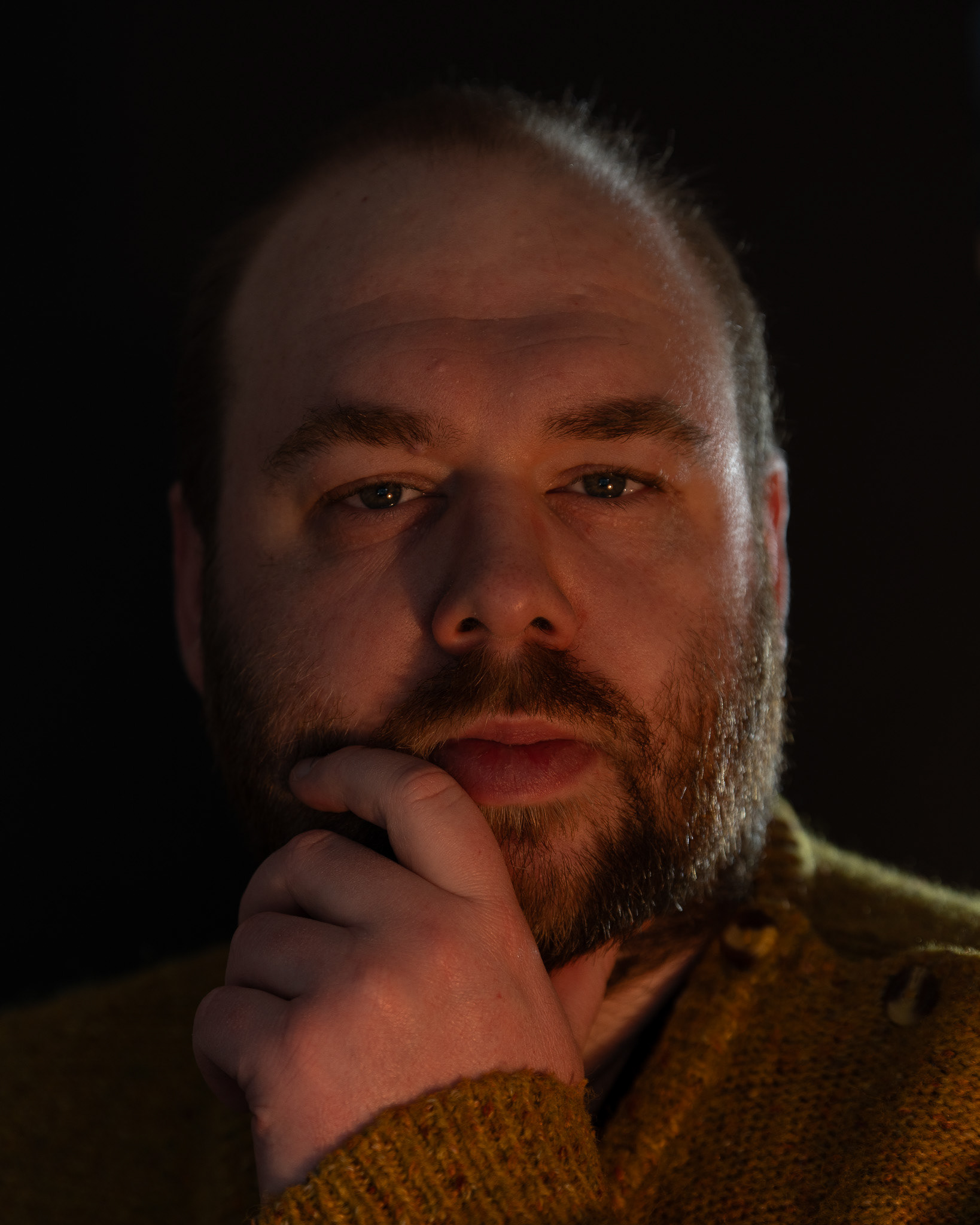 Self portrait, January 2025