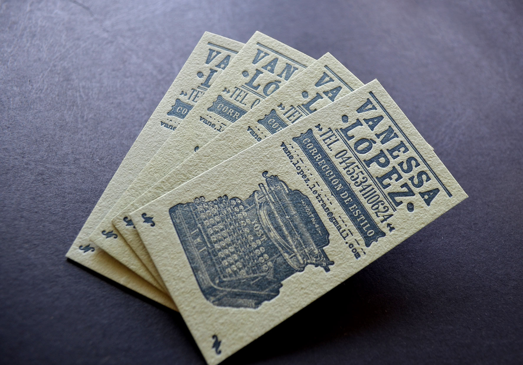 Tarjetas Vane