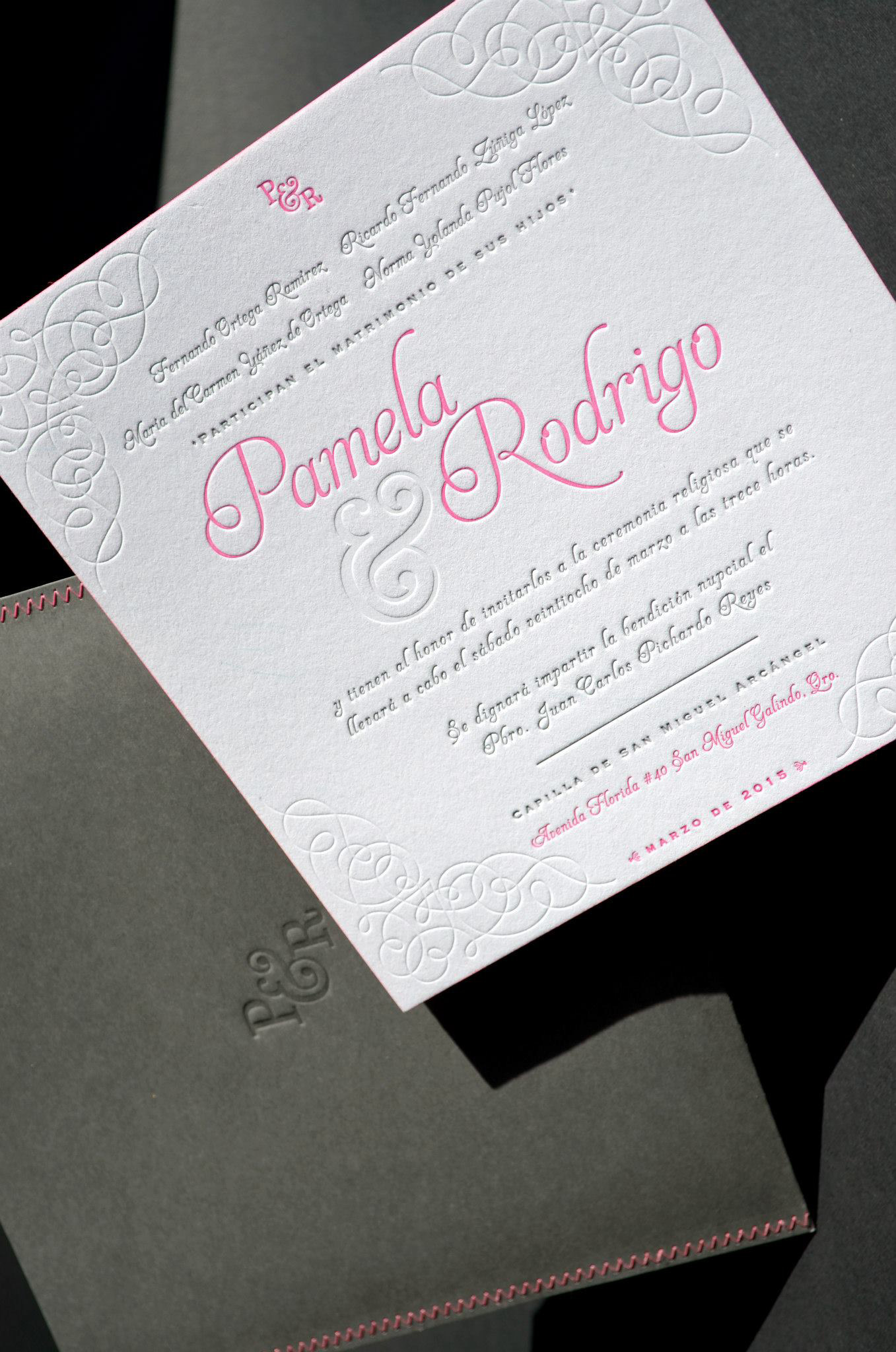 Invitación de bodas