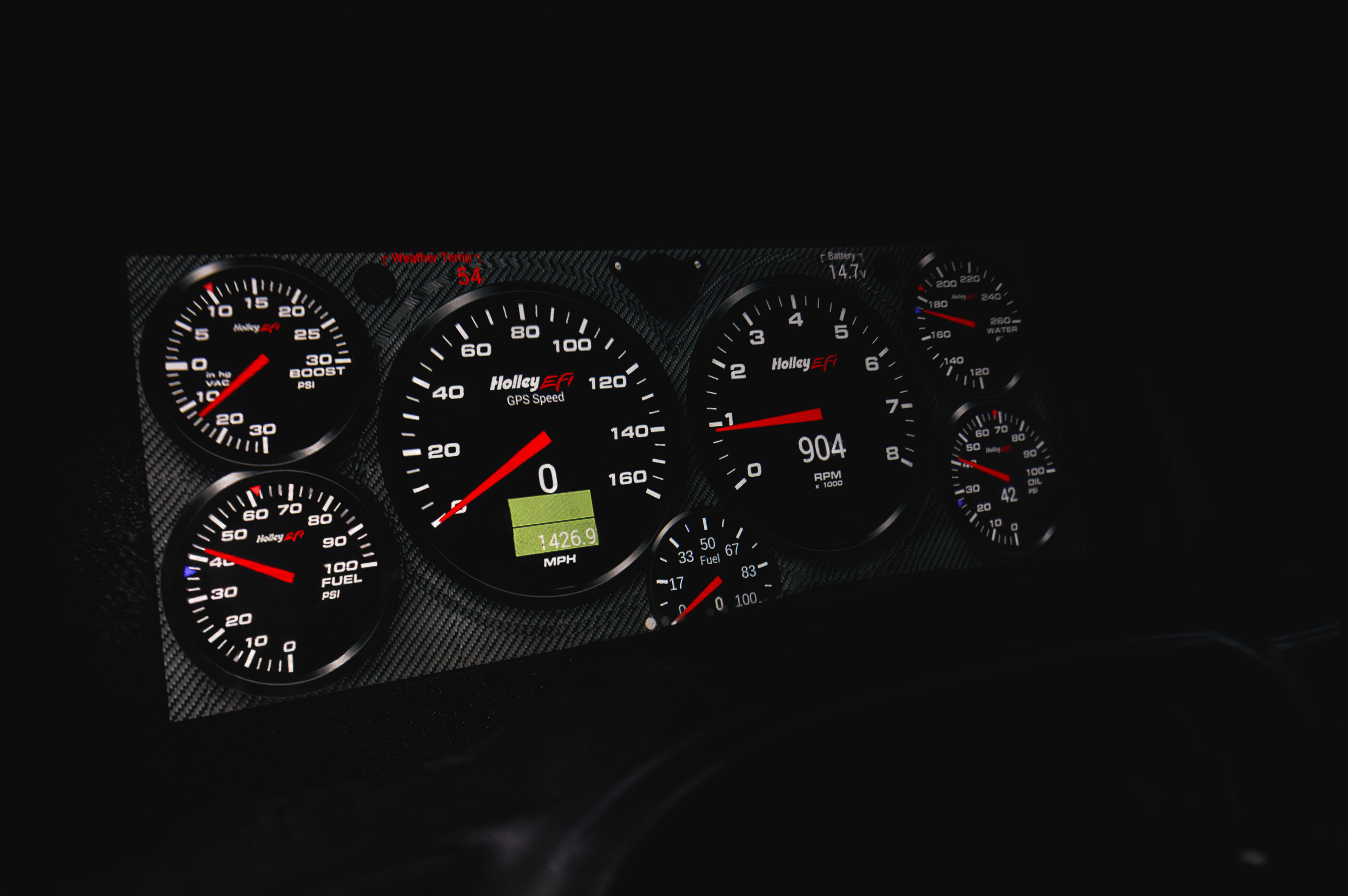 Holley EFI Dash Cluster
