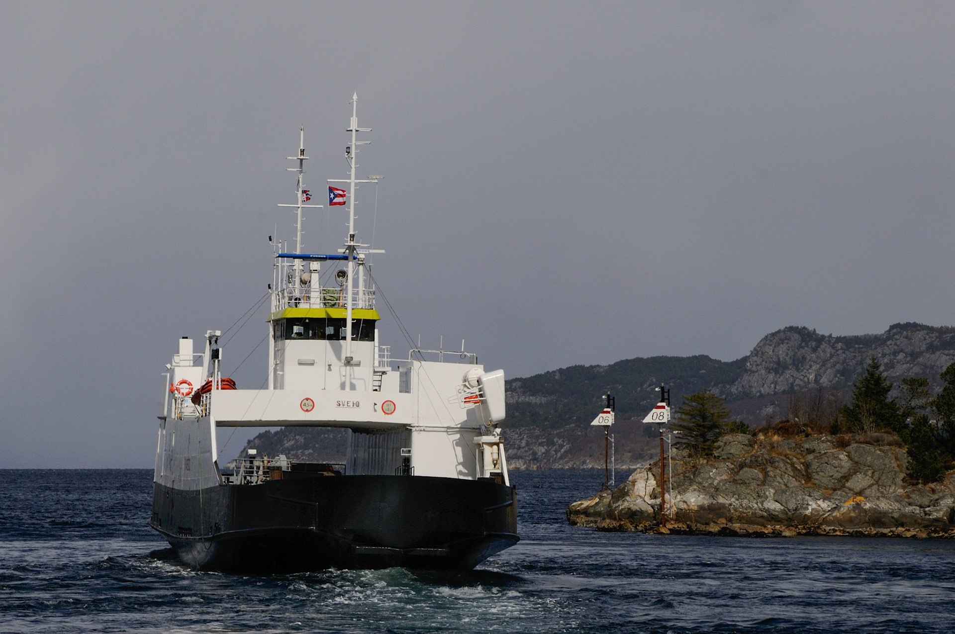 Sveio i sambandet Husavik-Sandvikvåg 2009