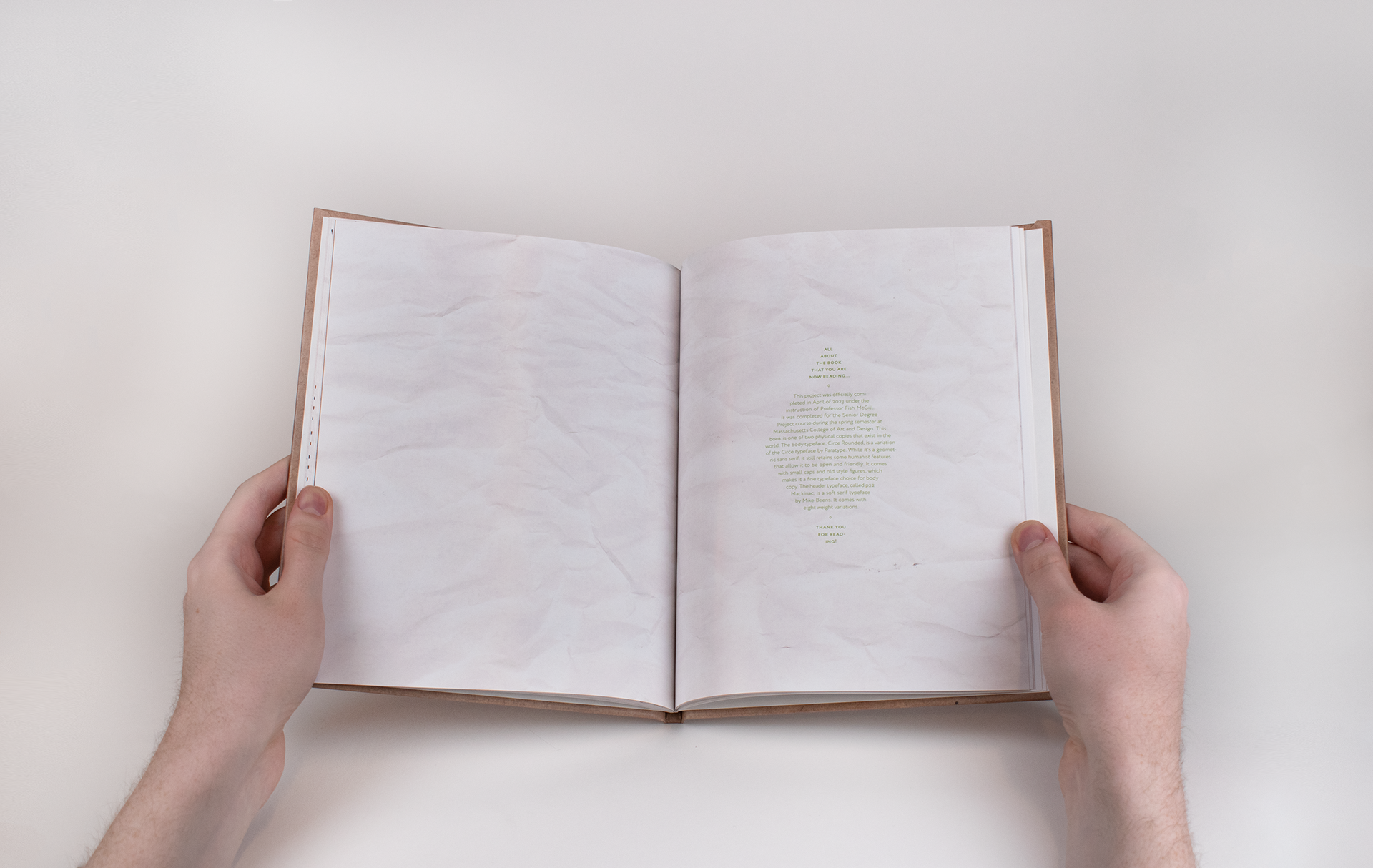 Colophon