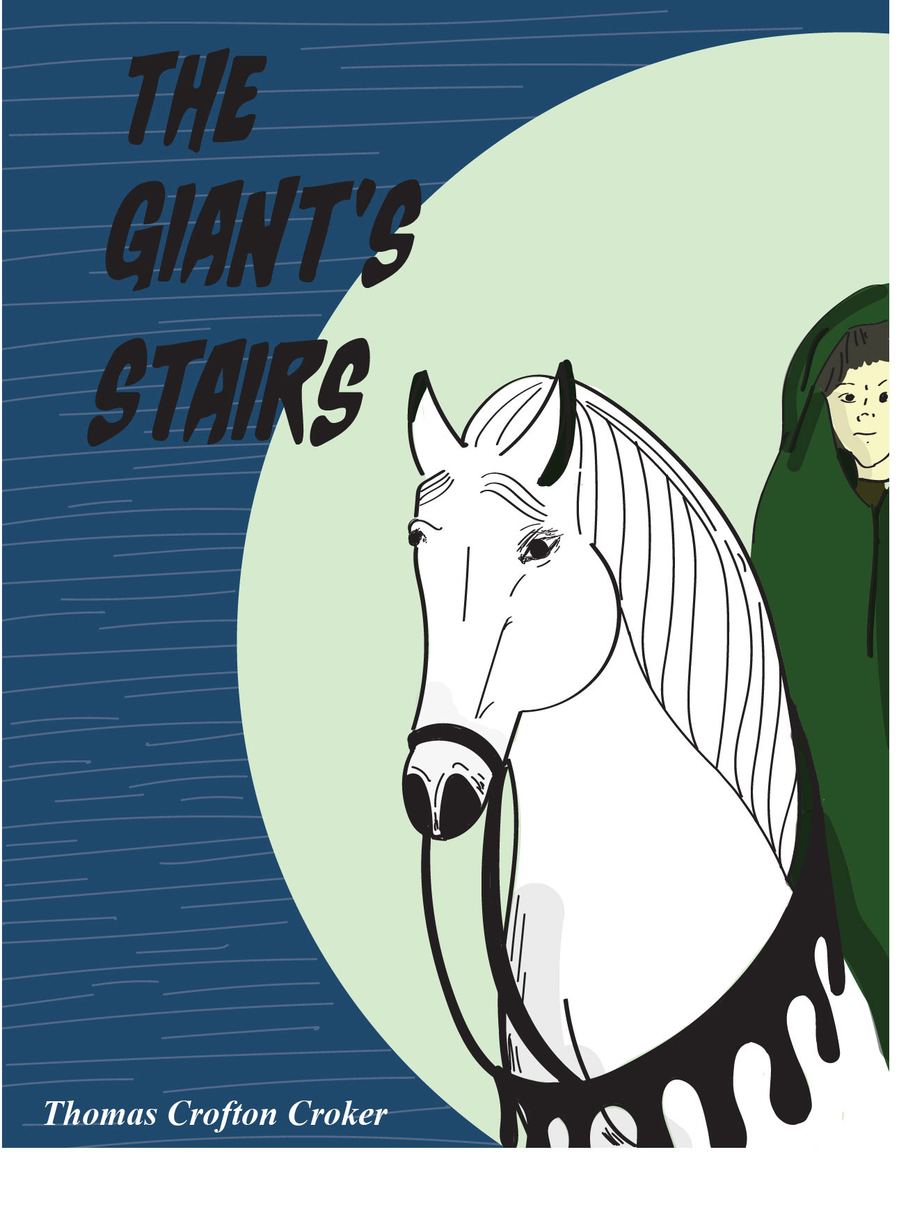 Digital illustration completed on illustrator. Title page to represent a Celtic folklore tale.