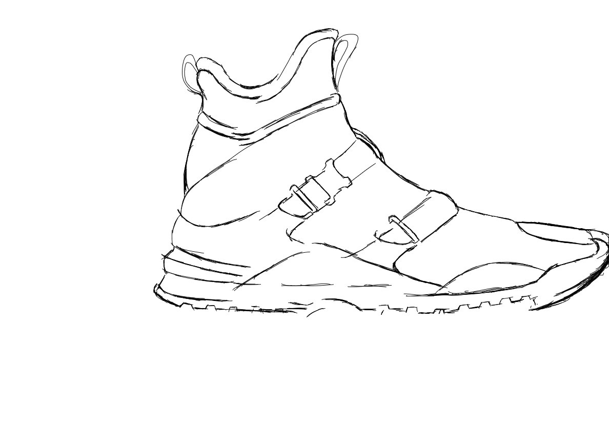 Rough Digital Sketch
