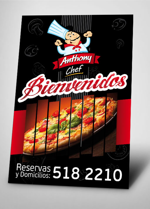 Banner Stand / Anthony Pizza