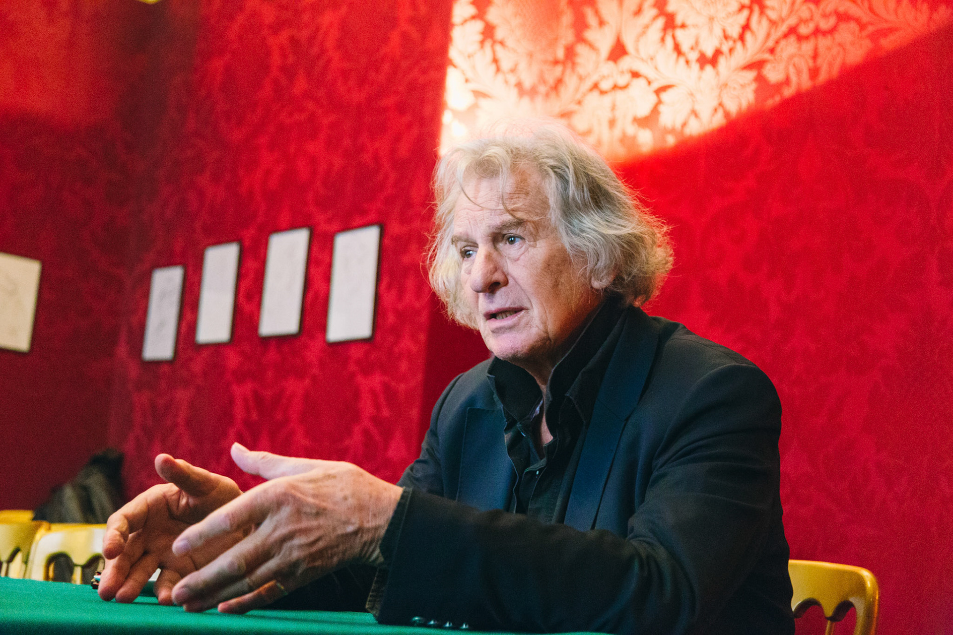 Erich Schleyer im Theater in der Josefstadt mit Erich Kocina am 15.02.2017 

Foto: Valerie Voithofer 

Darf auch online verwendet werden. 