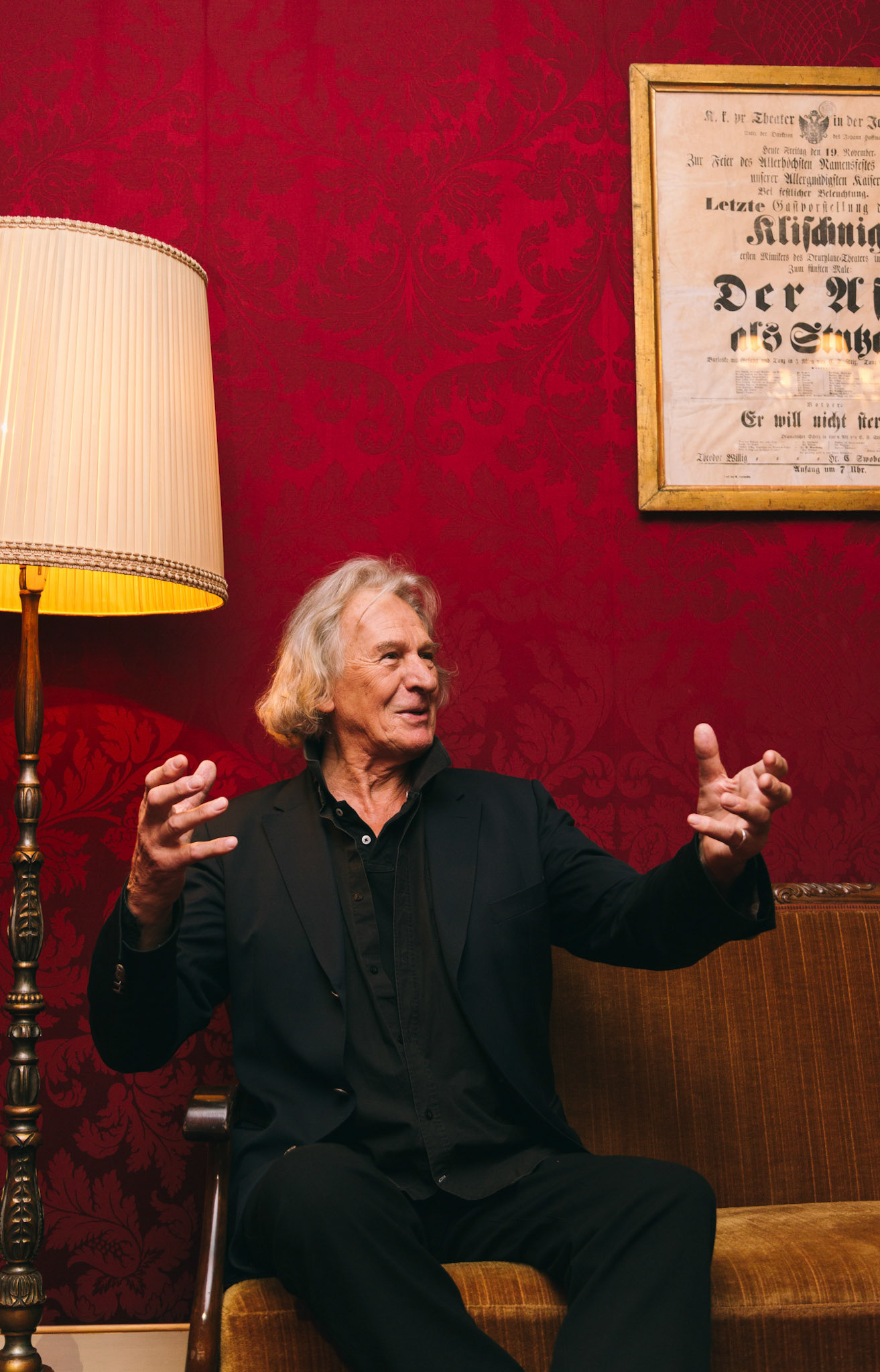 Erich Schleyer im Theater in der Josefstadt mit Erich Kocina am 15.02.2017 

Foto: Valerie Voithofer 

Darf auch online verwendet werden. 