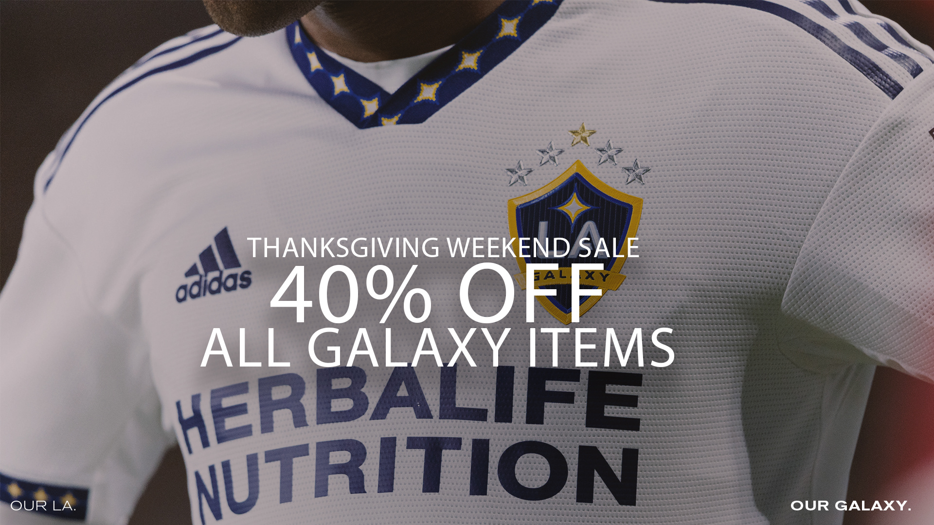 LA Galaxy Weekend Sale