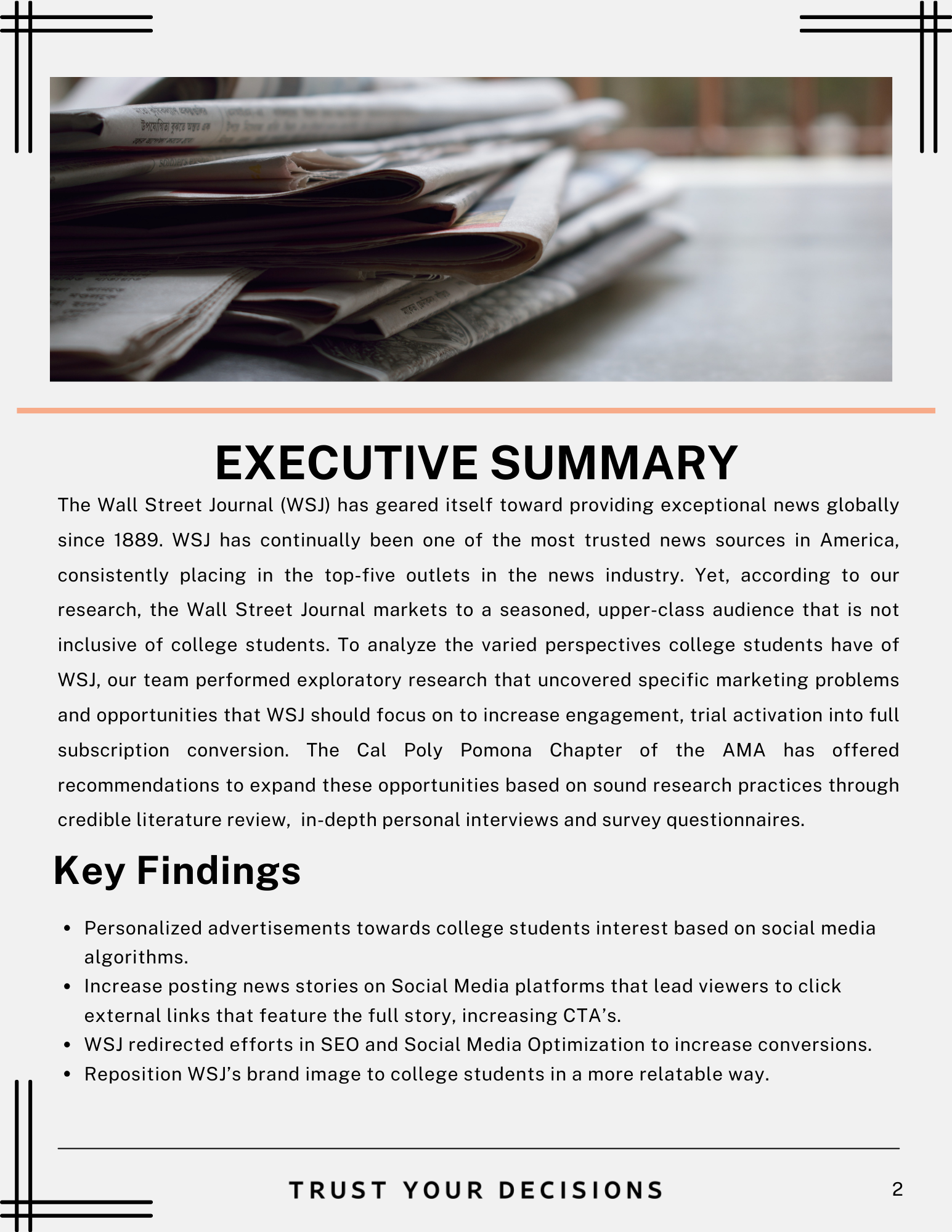 Executive Summary