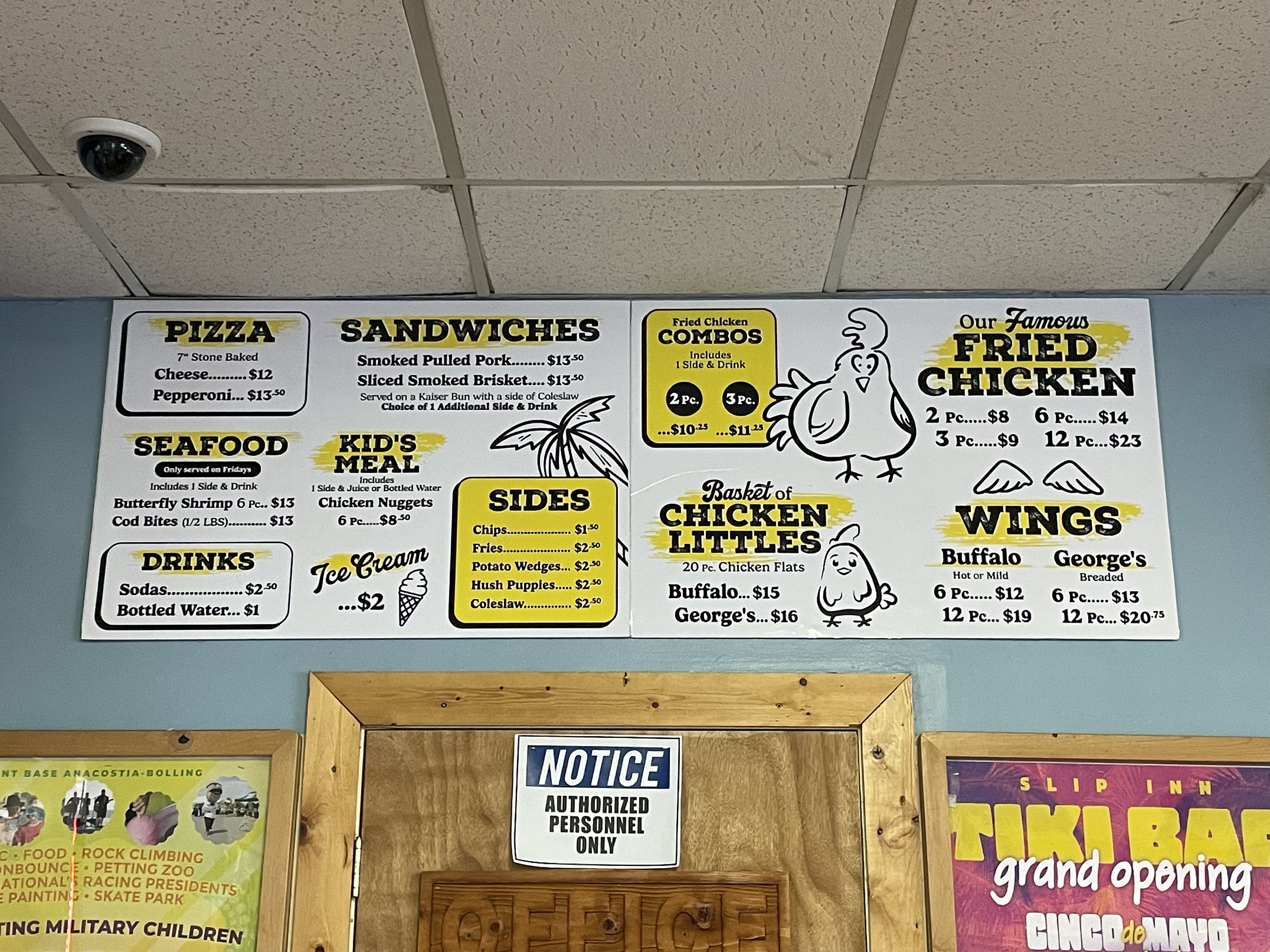 Slip Inn Restaurant Menu Redesign
