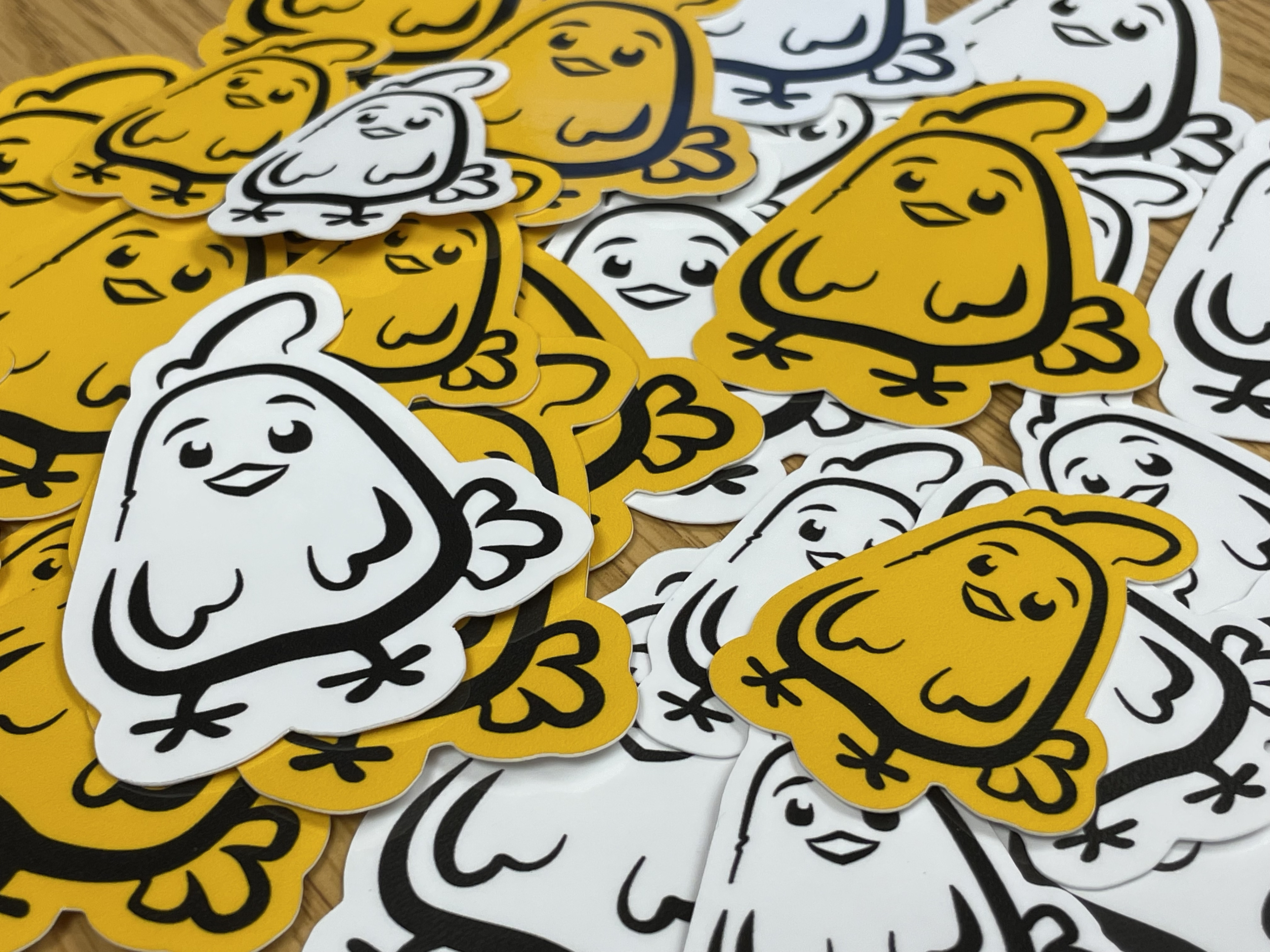 Slip Inn Chicken Little Stickers