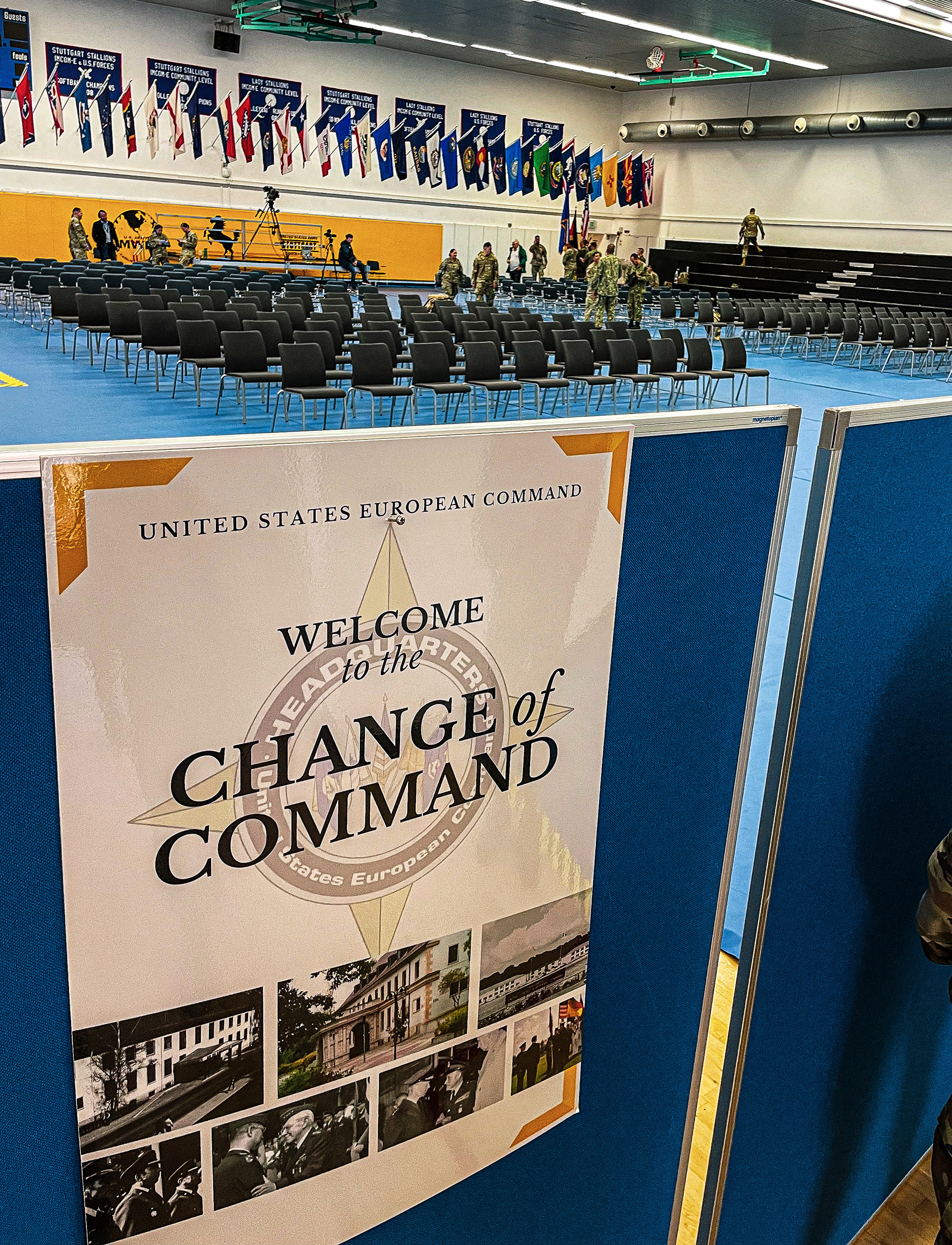 USEUCOM Change of Command Ceremony 2022