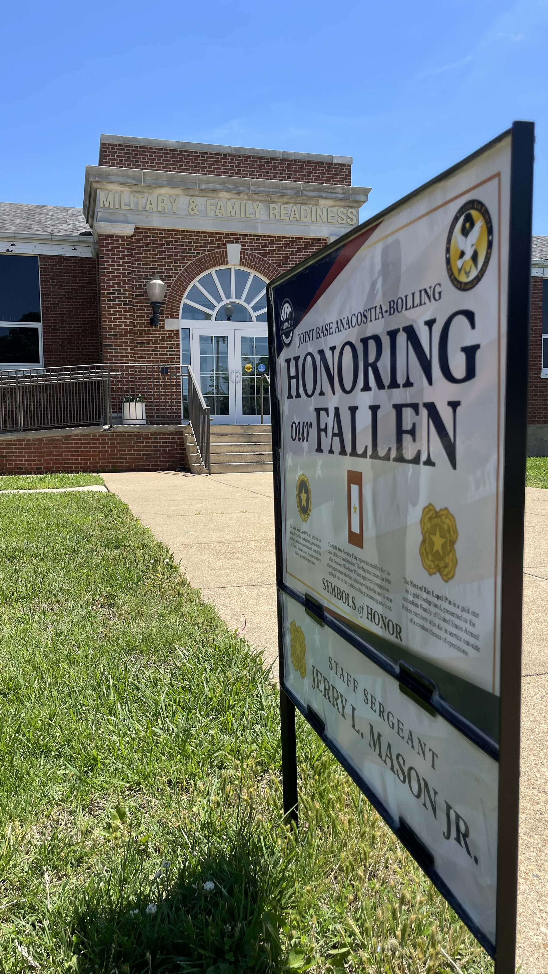 Air Force Families Forever Tribute Week Signs