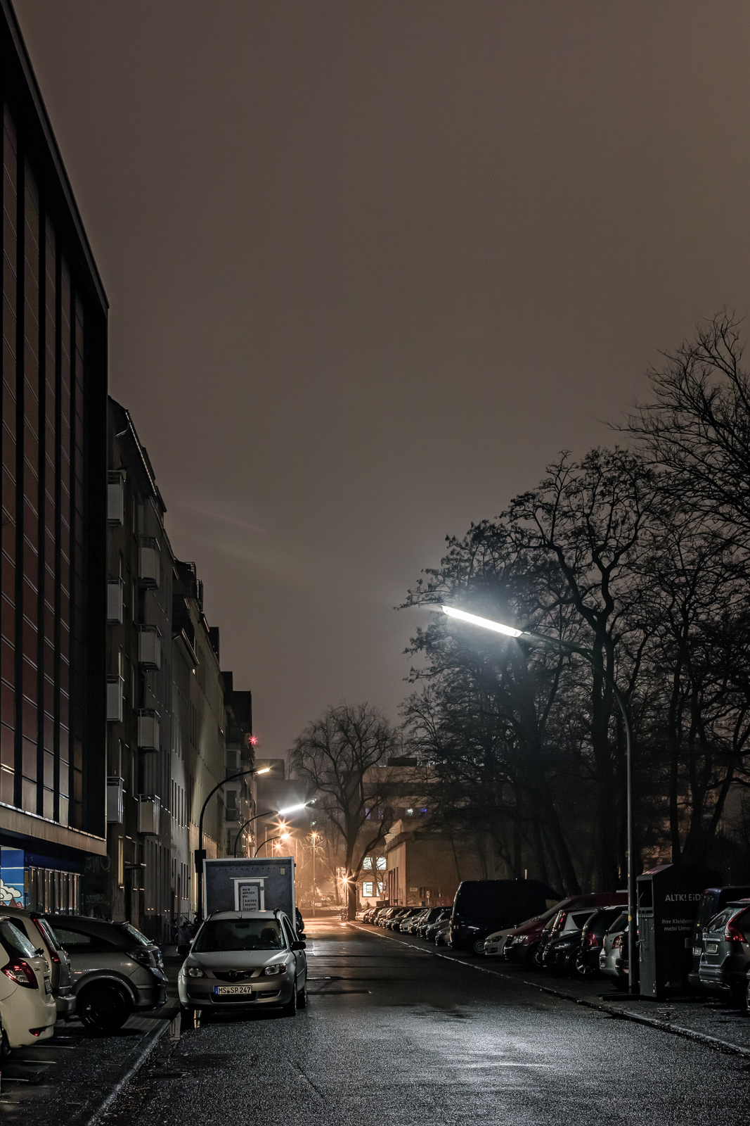 Zülpicher Wall, Höhe Hausnr. 50, Richtung Zülpicher Straße