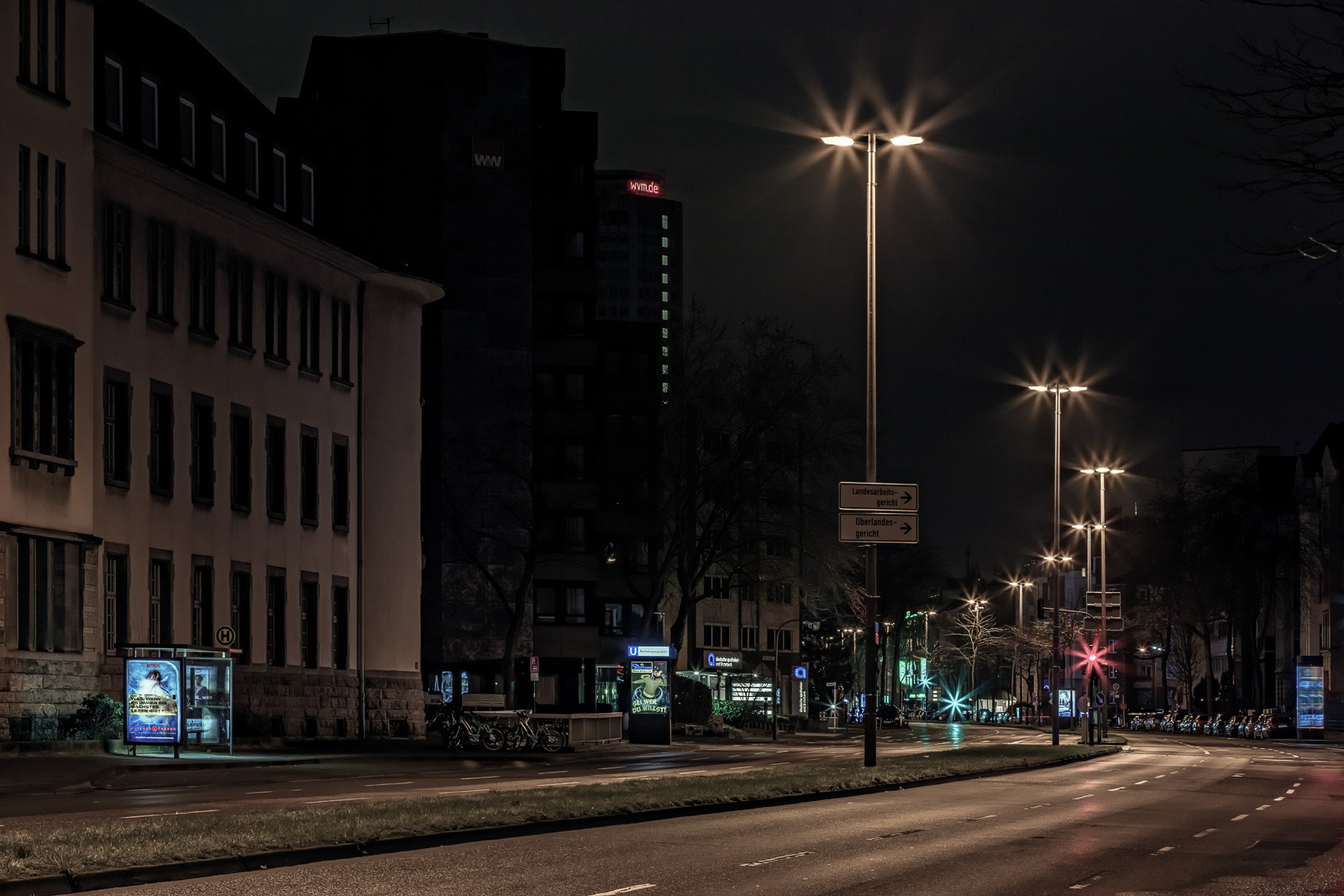 Riehler Straße, aufgenommen Höhe Reichenspergerplatz, Blick Richtung Ebertplatz