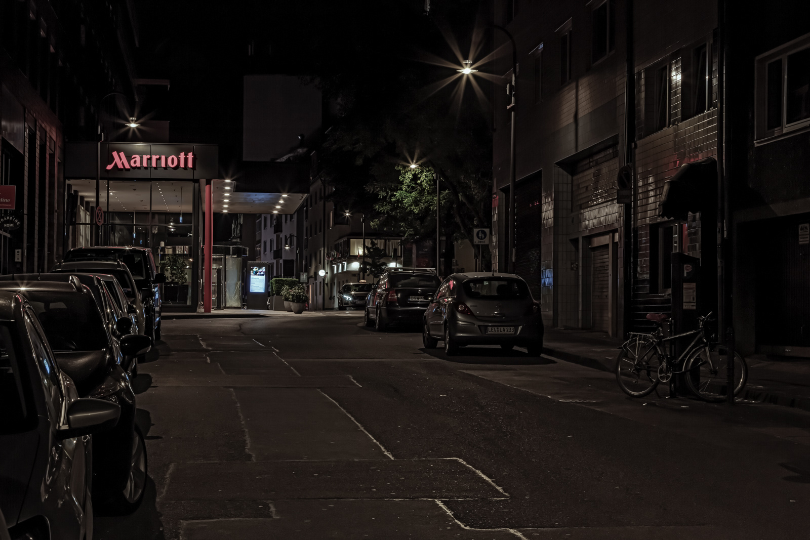 Johannisstraße, aufgenommen aus Richtung An der Linde, Blick Richtung Breslauer Platz