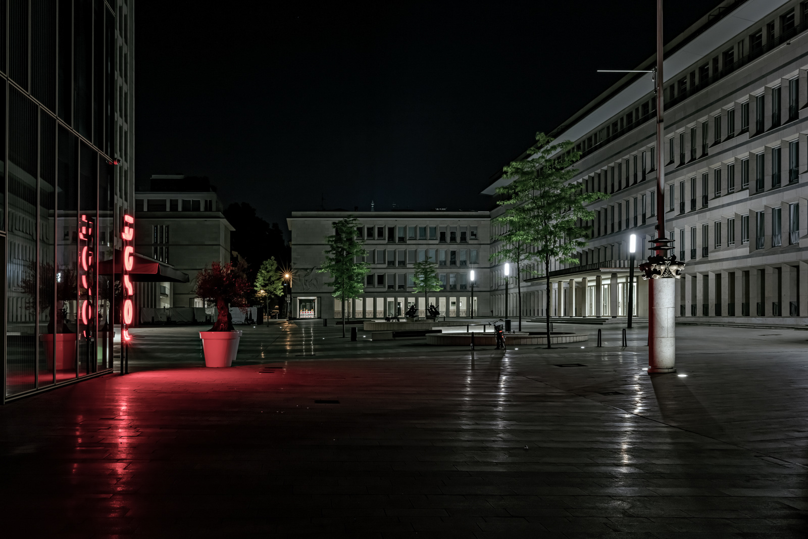 Gereonshof, aufgenommen Ecke Von-Werth-Straße, Blick Richtung Gereonsdriesch