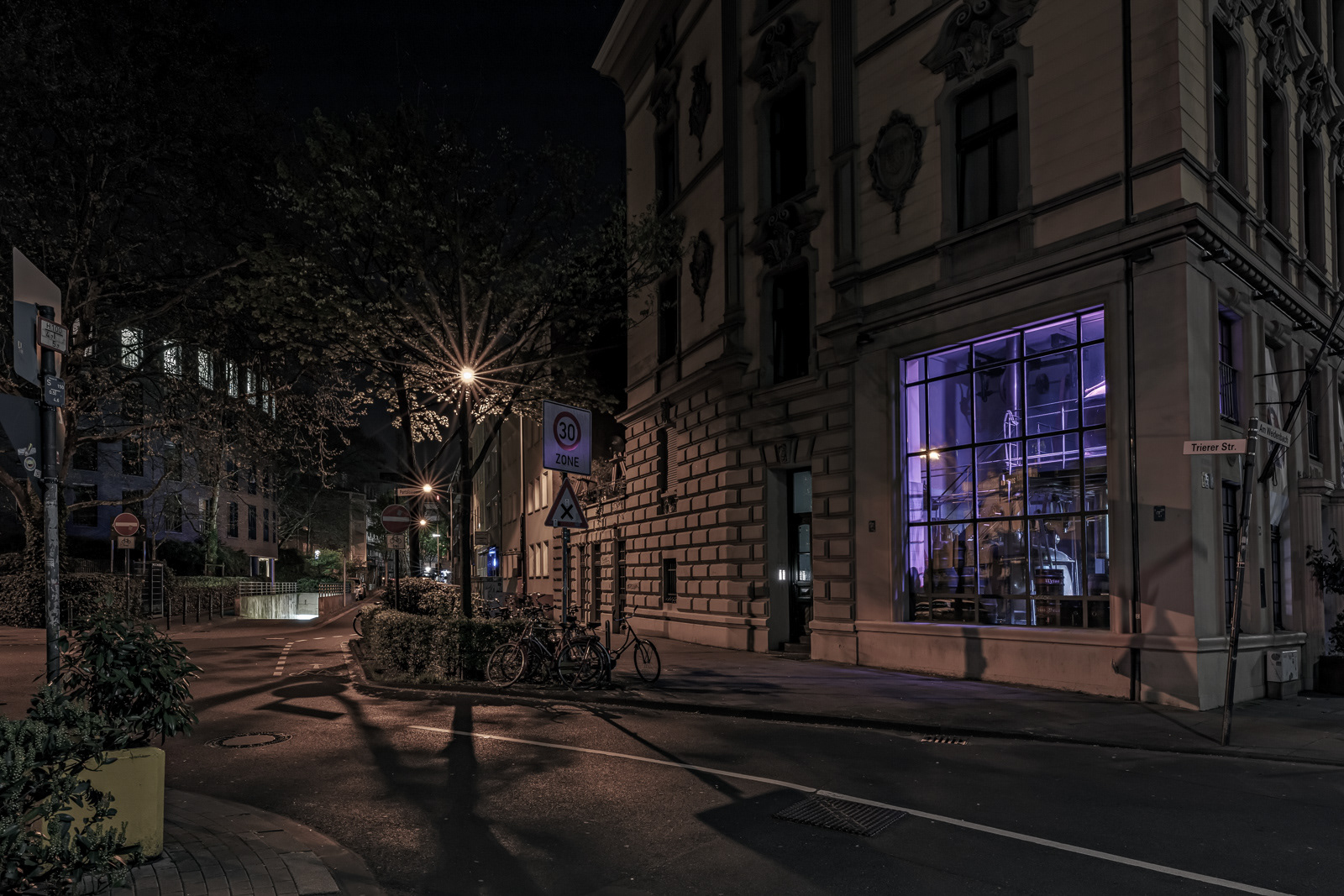 Pantaleonswall, aufgenommen Ecke Am Weidenbruch, Blick Richtung Neue Weyerstraße