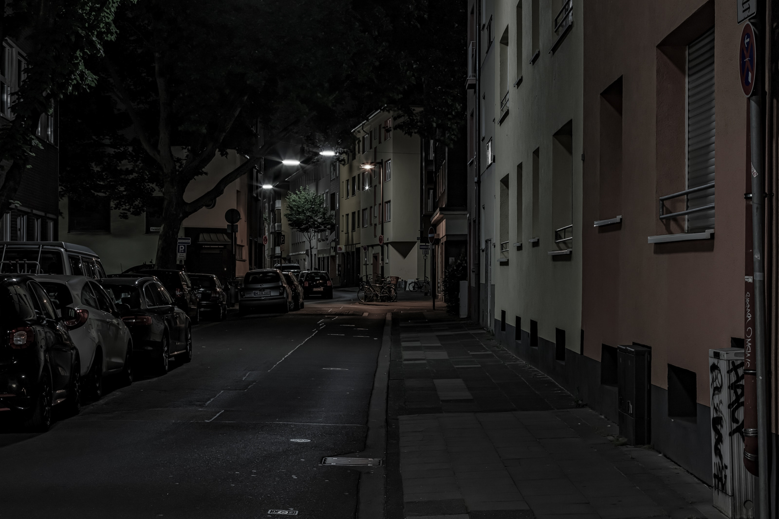 Martinsfeld, aufgenommen Höhe Schnurgasse, Blick Richtung Waisenhausgasse