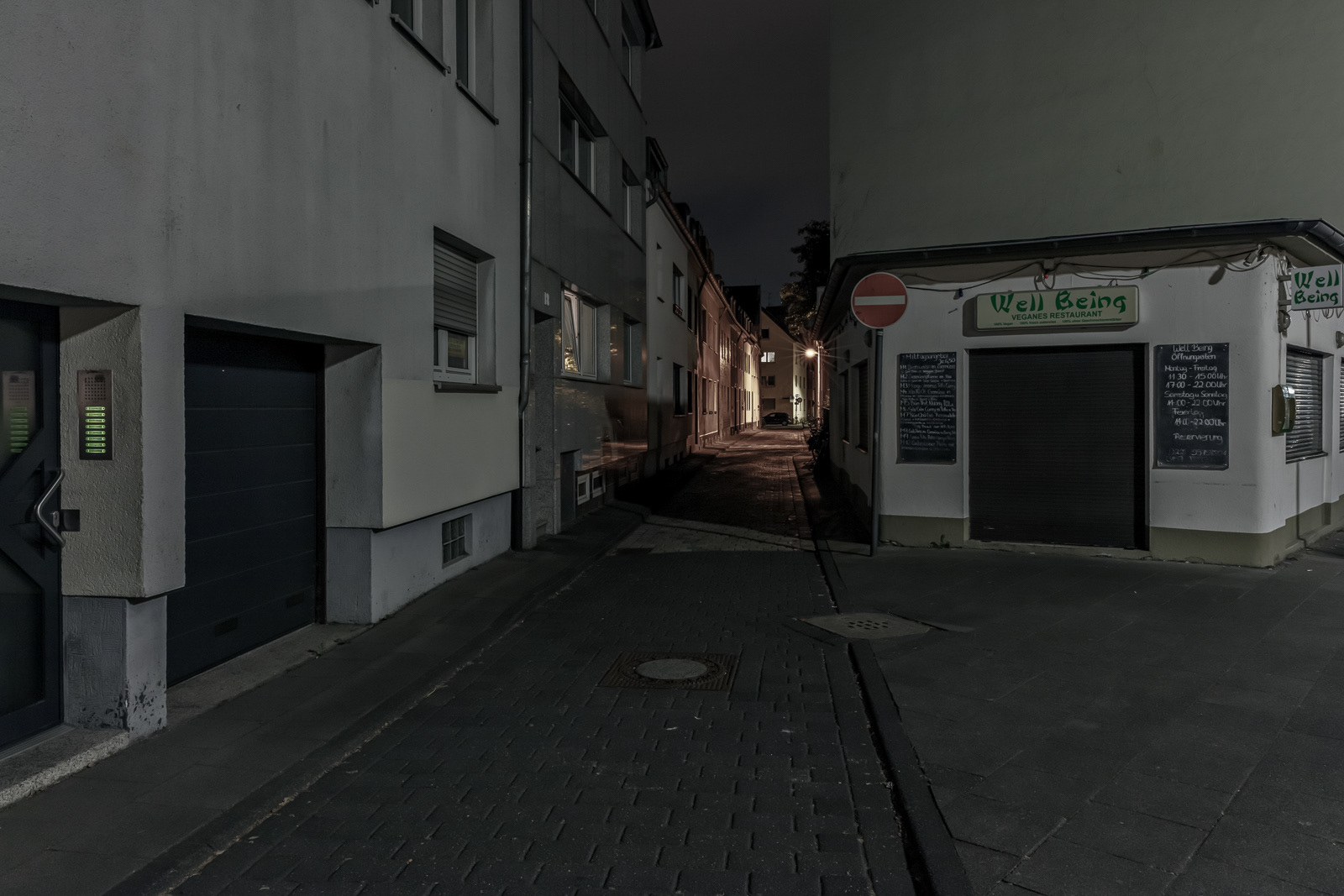 Schemmergasse, Ecke Fleischmengergasse / Kleiner Griechenmarkt, Richtung Großer Griechenmarkt