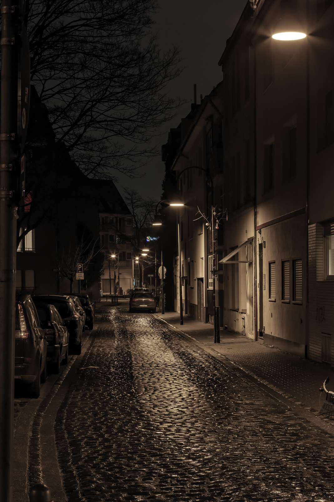 Buschgasse, von An der Eiche, Richtung Annostraße