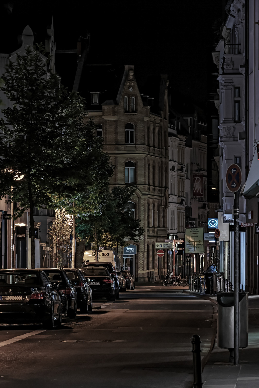Ehrenstraße, Höhe Albertusstraße, Richtung Ringe