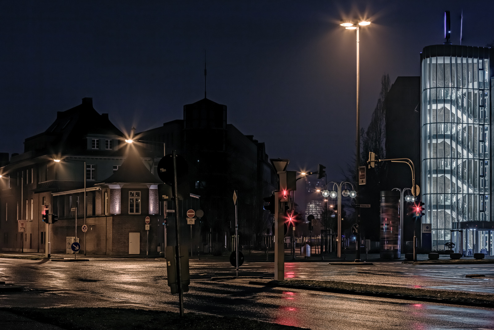 Oppenheimstraße, aufgenommen Amsterdamer Straße, Ecke Riehler Straße, Blick Richtung Rhein