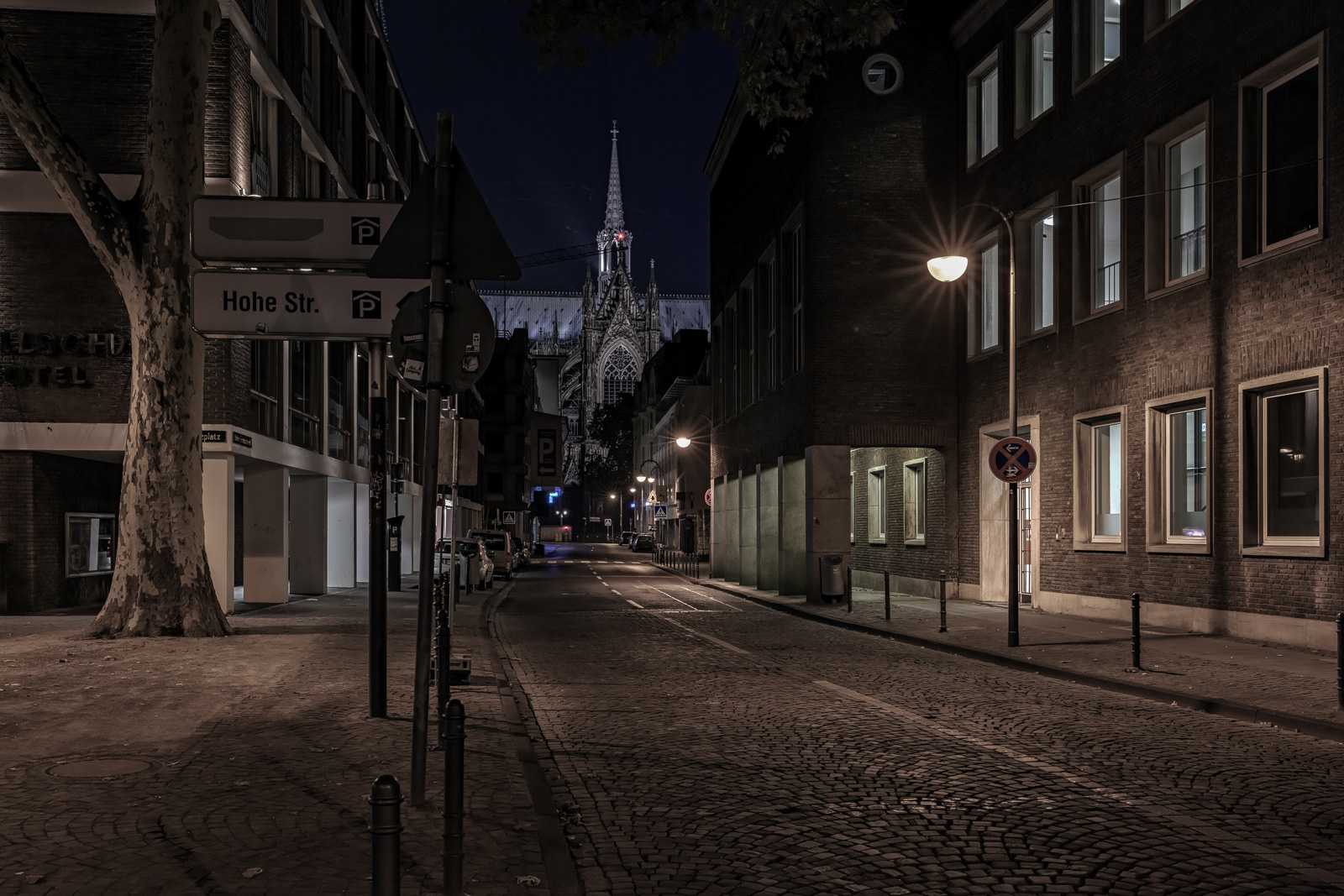 Unter Goldschmied, aufgenommen Höhe Laurenzplatz, Blick Richtung Dom