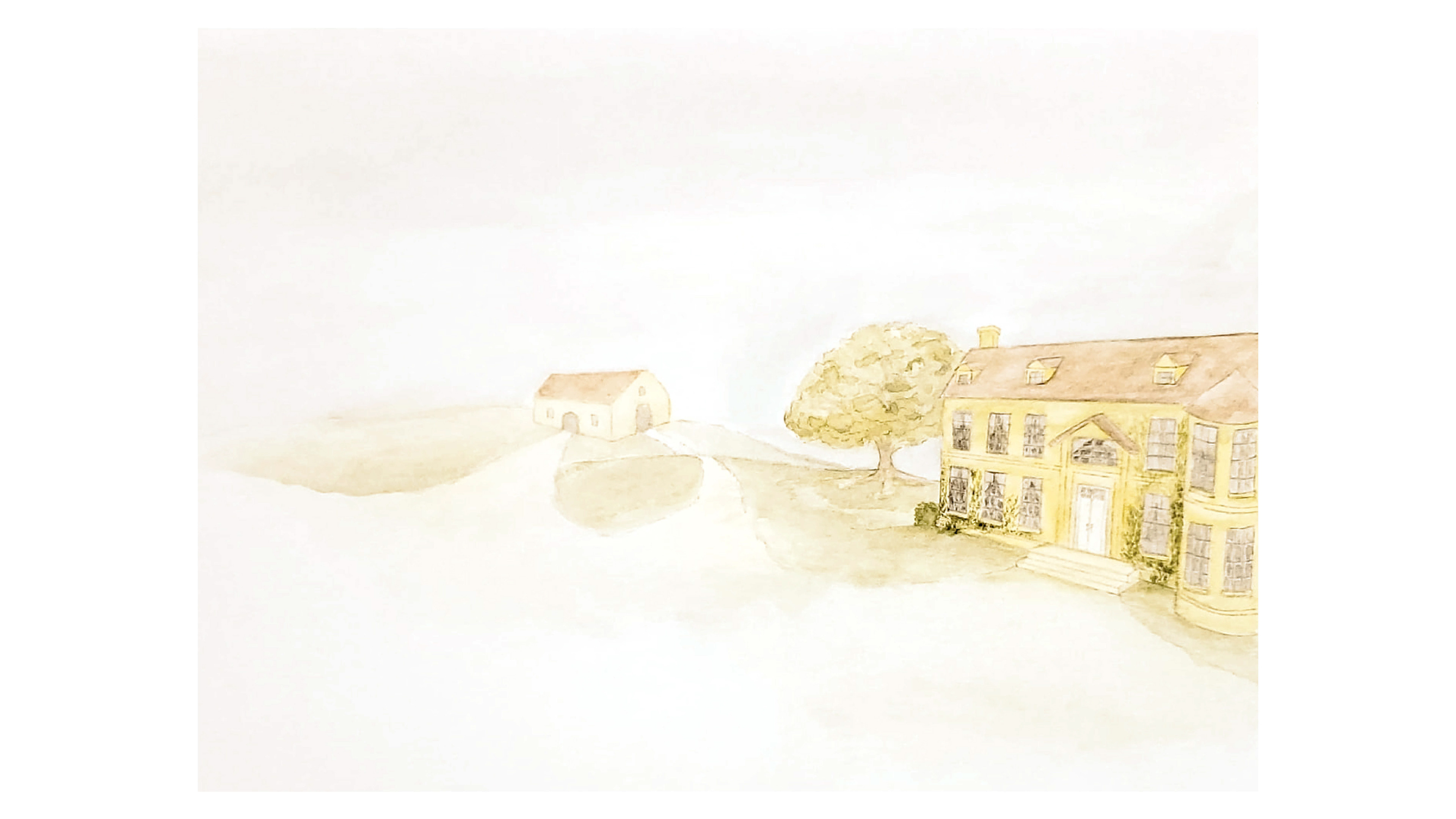Process: Watercolor for book cover background