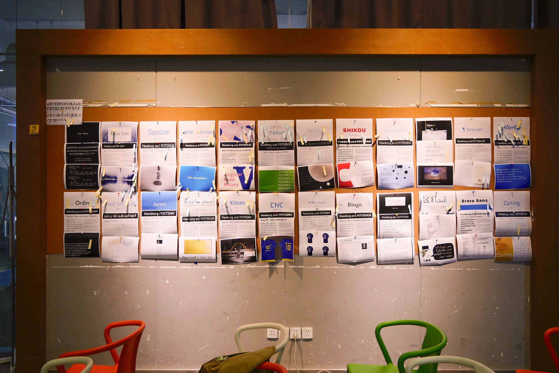 Final work of all students.