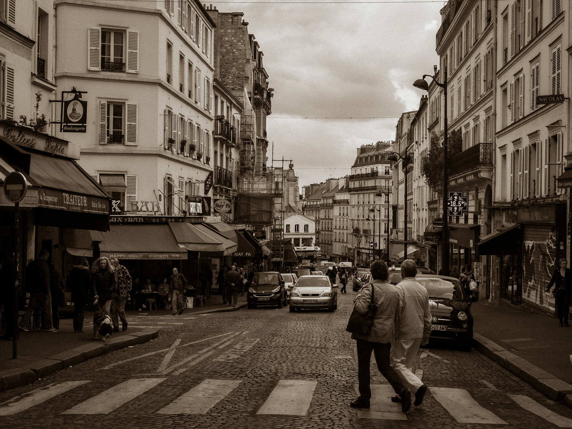 Walking In Paris