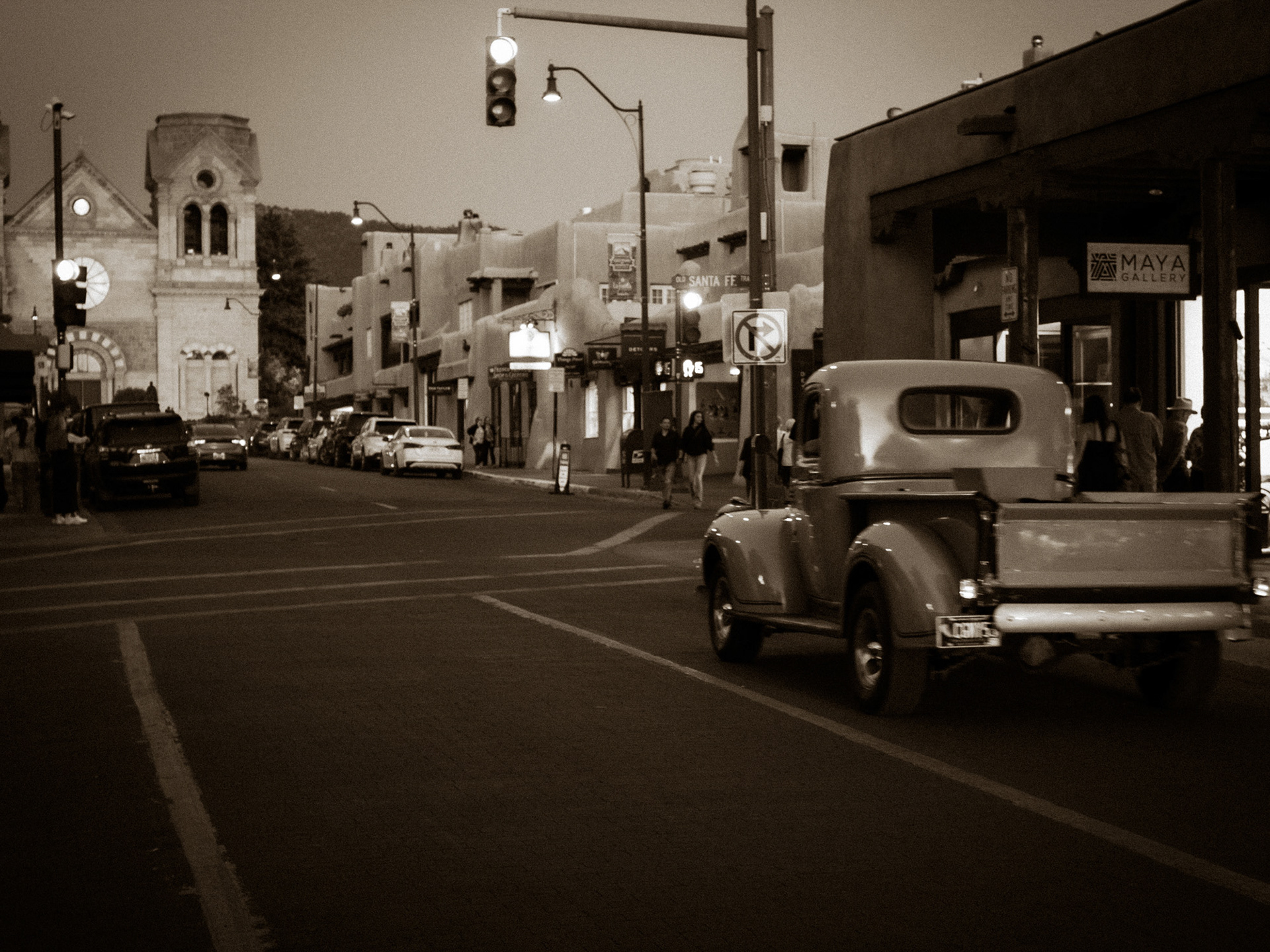 No Right Turn | Santa Fe, New Mexico