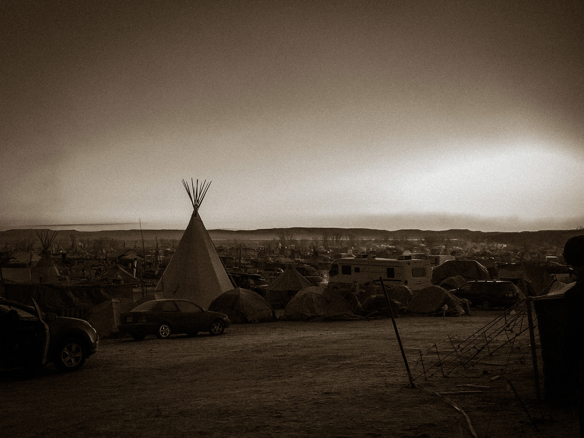 Arriving at Oceti Sakowin Camp, Standing Rock