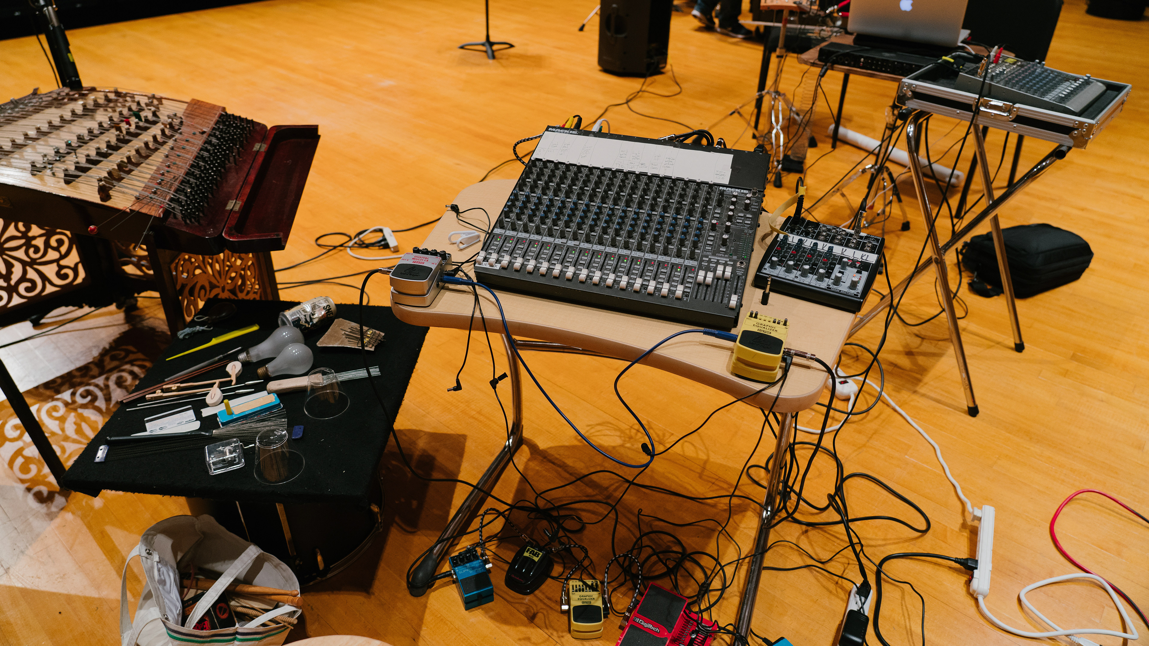 No-Input mixing, along with my teacher, John and Allen Otte 