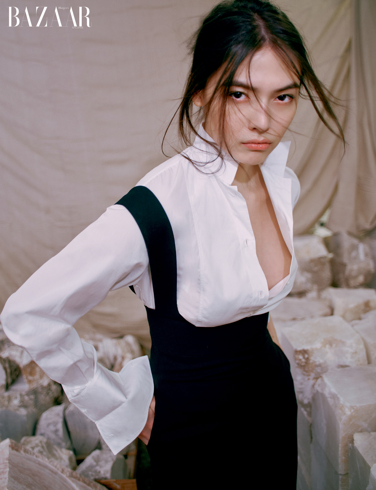 Harpers Bazaar Singapore March 2024 by Alvin Kean Wong